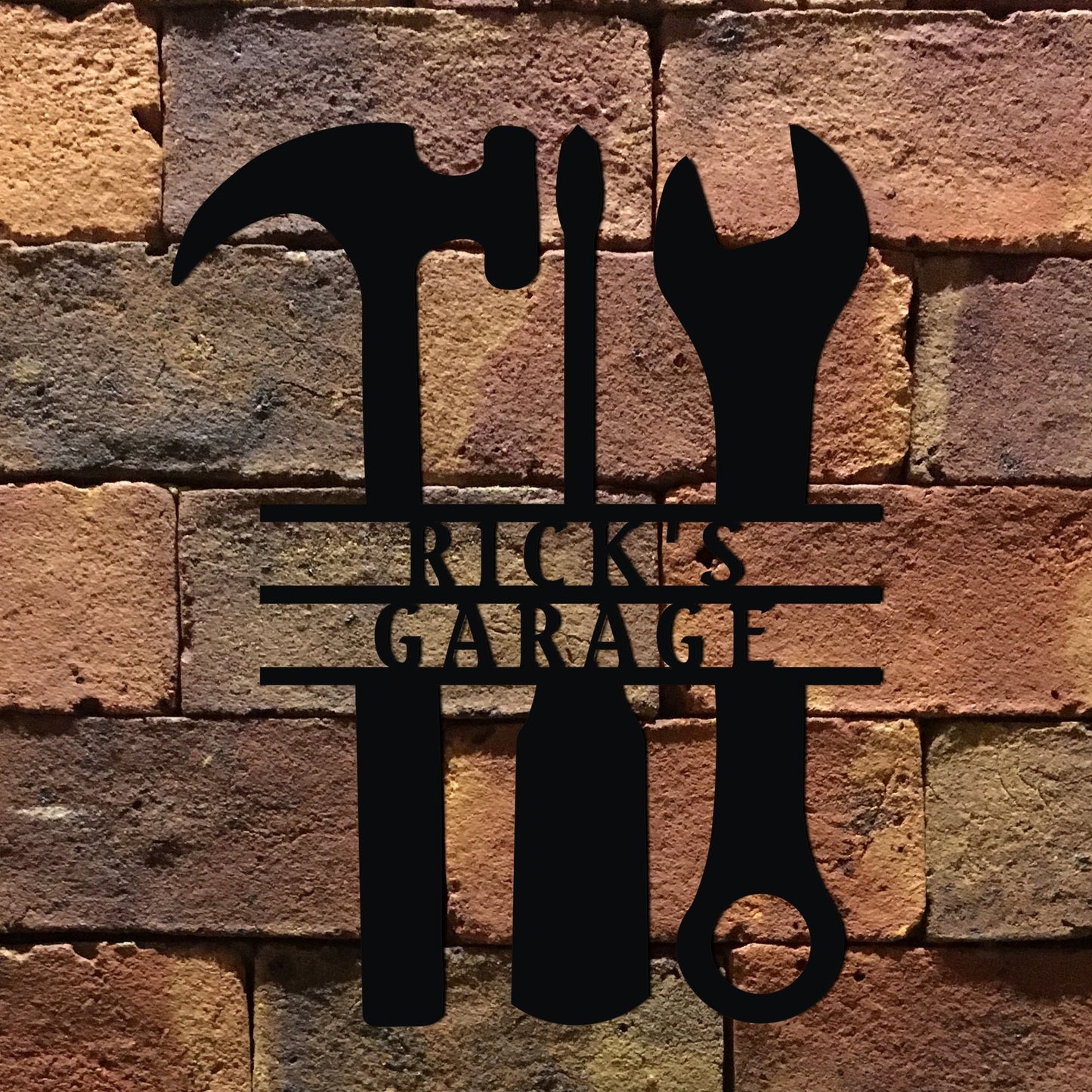 Personalized Garage Metal Decor, Customize Sign, Metal Sign, Metal Wall Art, Garage Decor, Best Anniversary Gift, Gift For Family