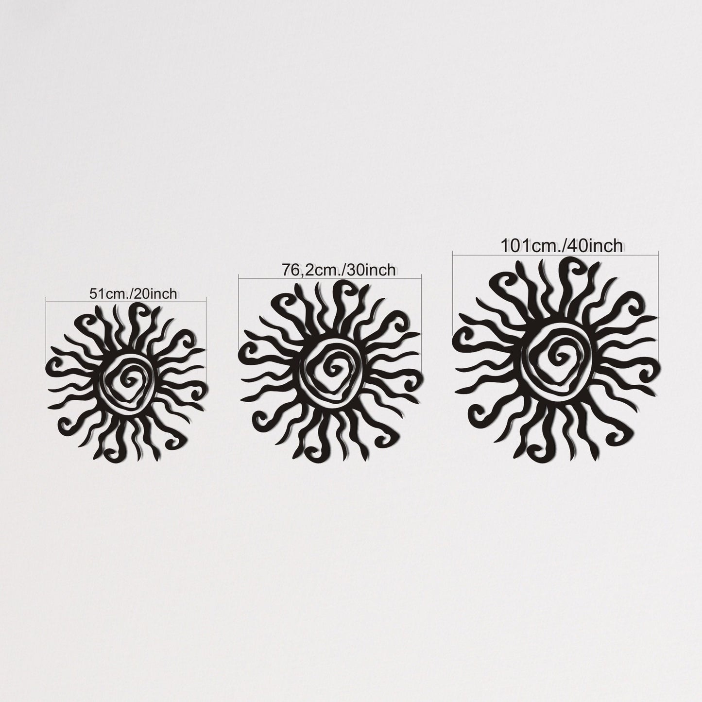 Wacky Sun Metal Wall Art, Unique Sun Metal Wall Decor, Porch Metal Wall Art, Unique Birthday Gift, Best Anniversary Gift, Gift For Family