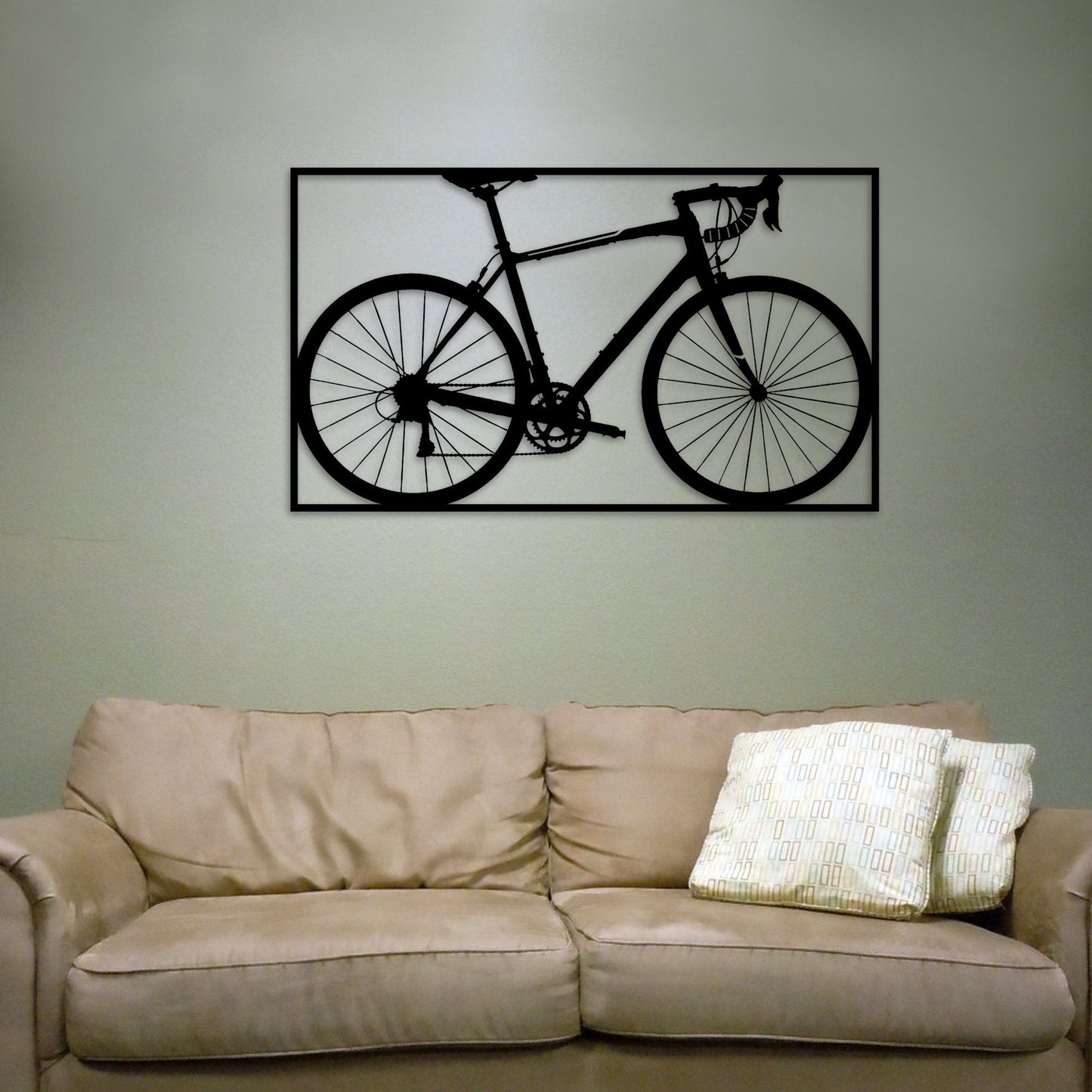 Bicycle Metal Wall Art, Bike Metal Wall Decor, Cycle Lovers Birthday Gift, Porch Metal Wall Art, Christmas Gift, Unique Birthday Gift