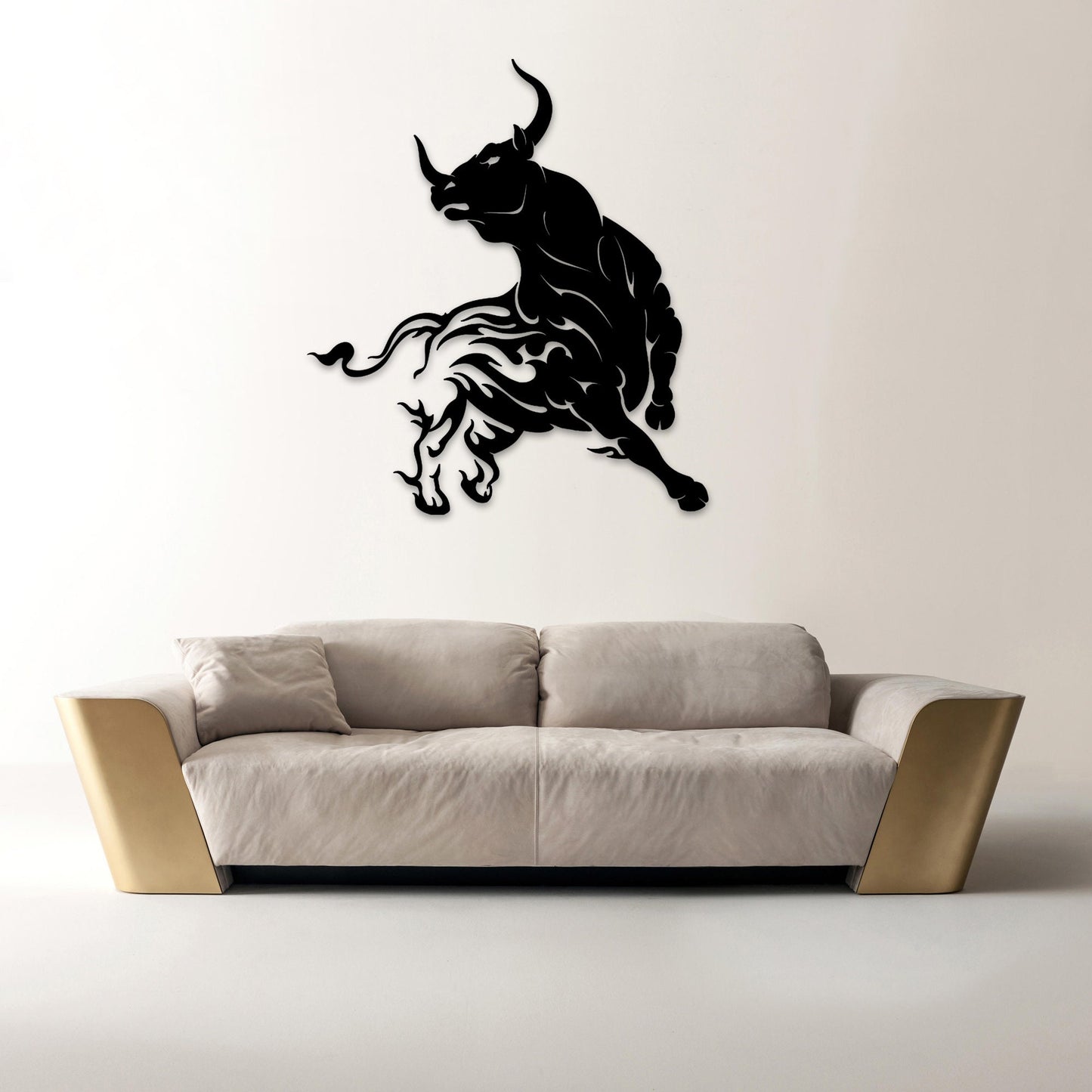 Bull Metal Wall Art, Buffalo Metal Wall Art, Rodeo Lovers Birthday Gift, Porch Metal Wall Art, Bull Ranch Metal Sign, Christmas Gift