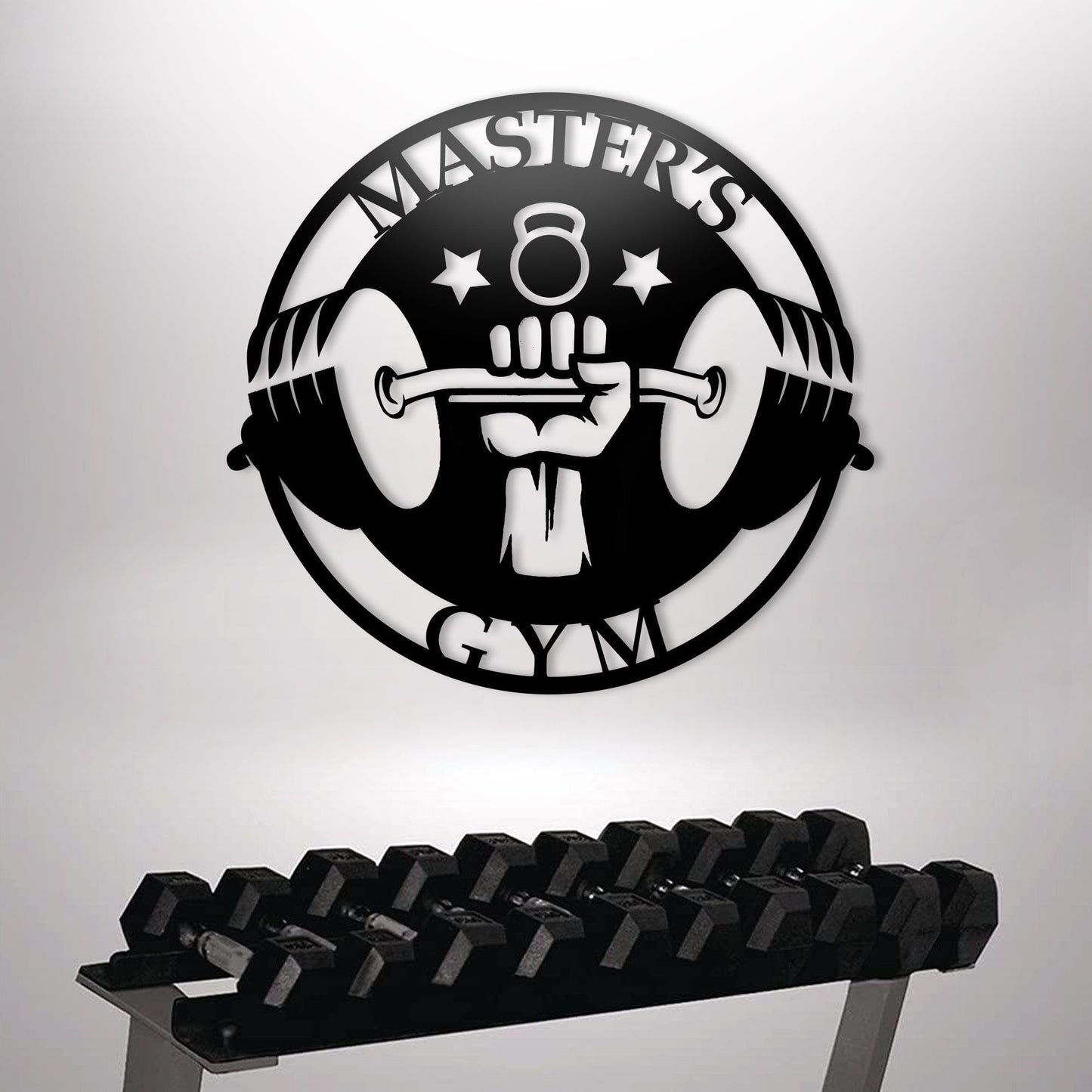 Custom Metal Gym Sign, Personalized Fitness Wall Sign, Established Sign, Gym Wall Decor, Home Gym Sign, Crossfit Gifts, Bodybuilding Sign