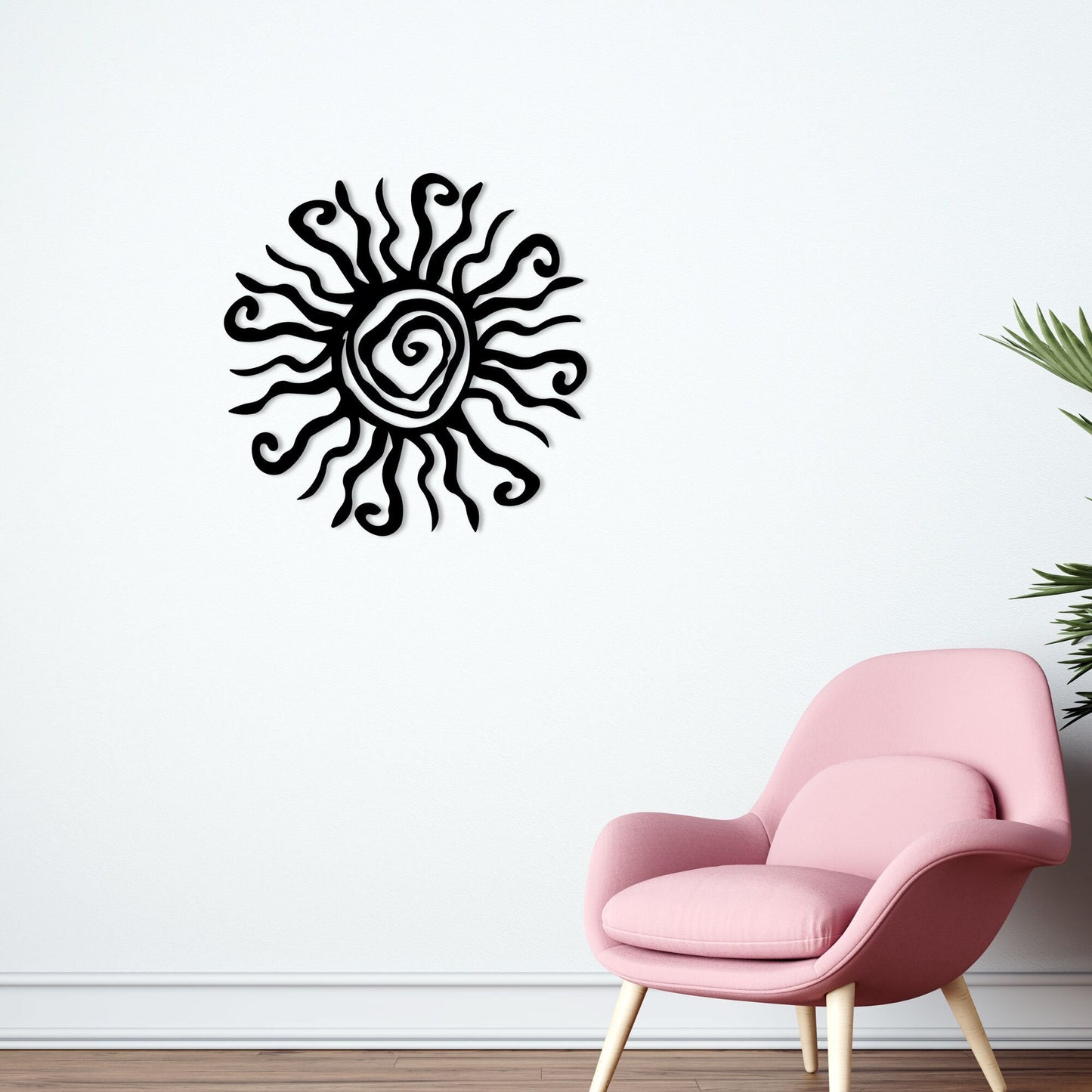 Wacky Sun Metal Wall Art, Unique Sun Metal Wall Decor, Porch Metal Wall Art, Unique Birthday Gift, Best Anniversary Gift, Gift For Family