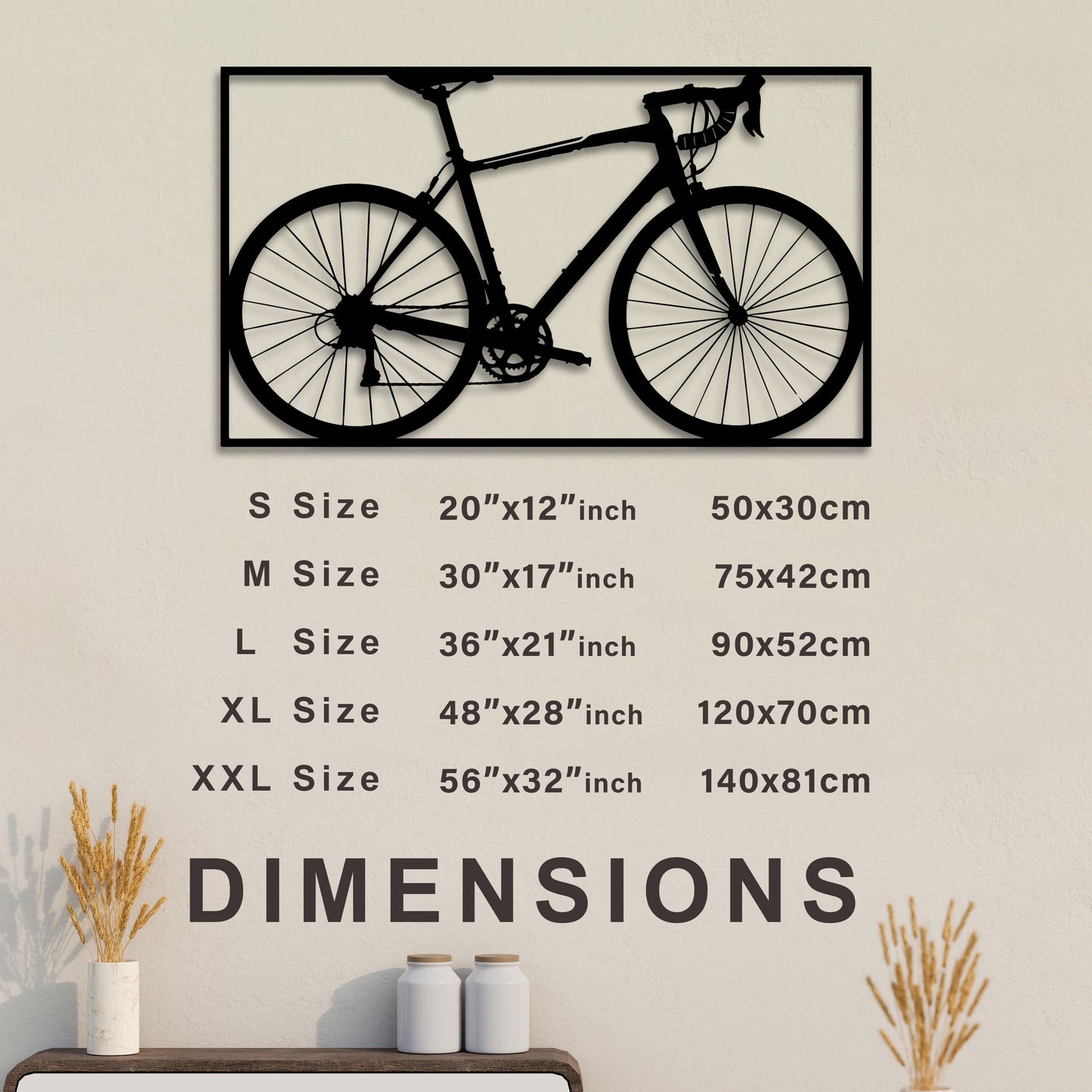 Bike Metal Wall Art, Home Decor Metal Cycle, Bicycle Lovers Birthday Gift, Yoga Room Wall Decor, Garage Entry Wall Art, Gift For Her