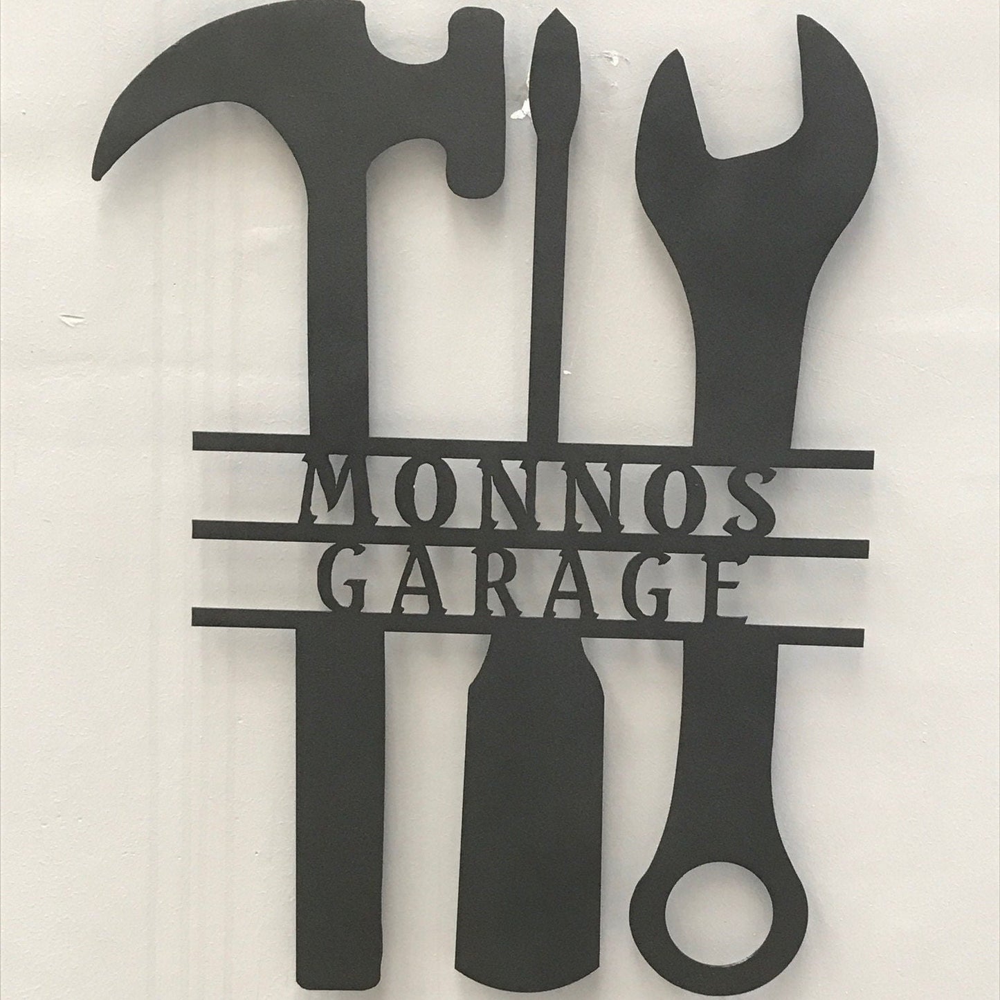 Personalized Garage Metal Decor, Customize Sign, Metal Sign, Metal Wall Art, Garage Decor, Best Anniversary Gift, Gift For Family