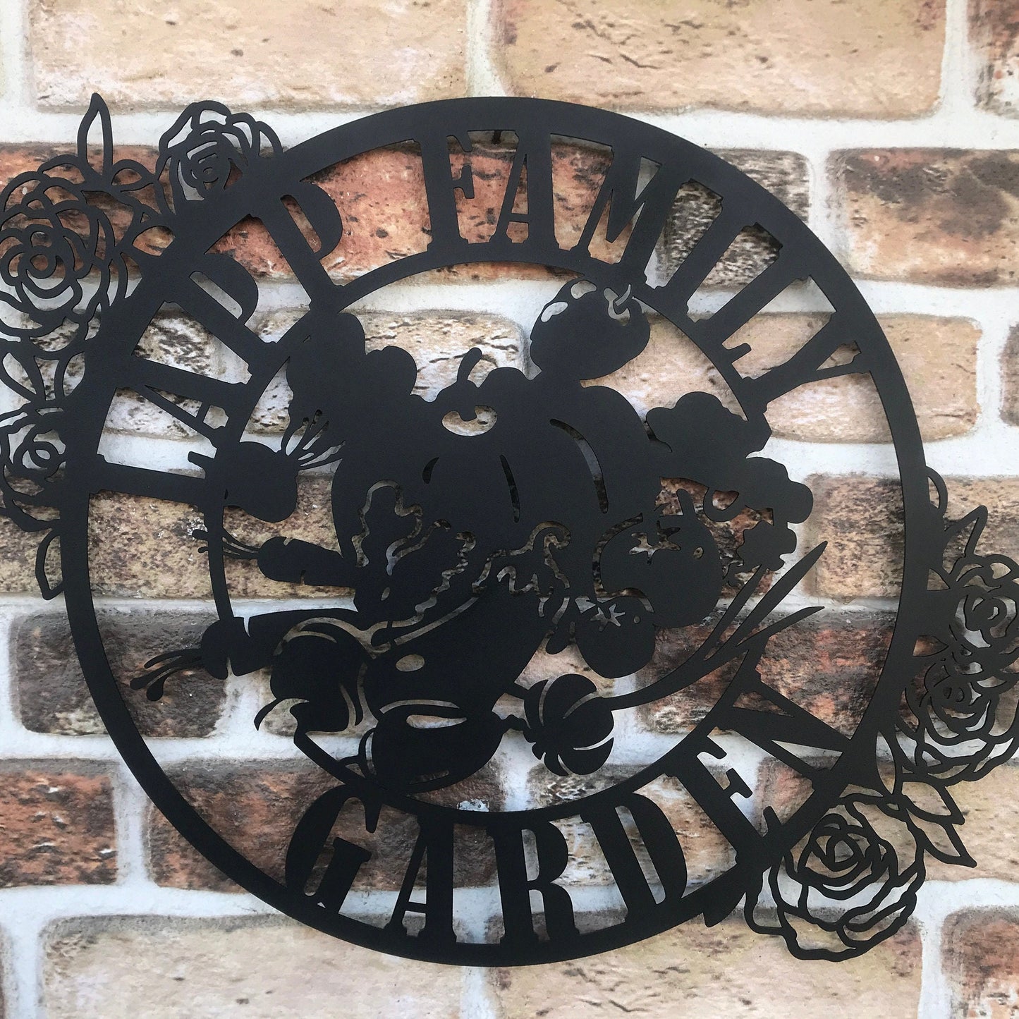 Custom Name Garden Sign, Metal Garden Sign, Outdoor Decor, Metal Yard Art, Metal Garden Stake, Metal Wall Art, Metal Name Sign