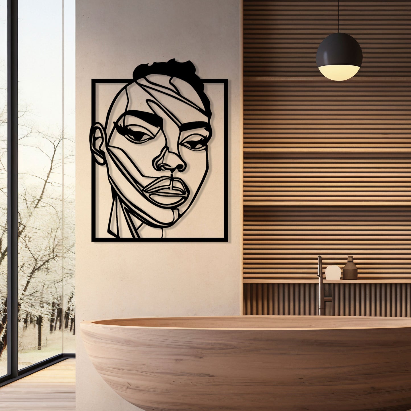 Stranger Metal Line Wall Art, Abstract Metal Line Art Wall Decor, X-Men iconic Metal Wall Decor, Unique Birthday Gift, Valentine's Day gift