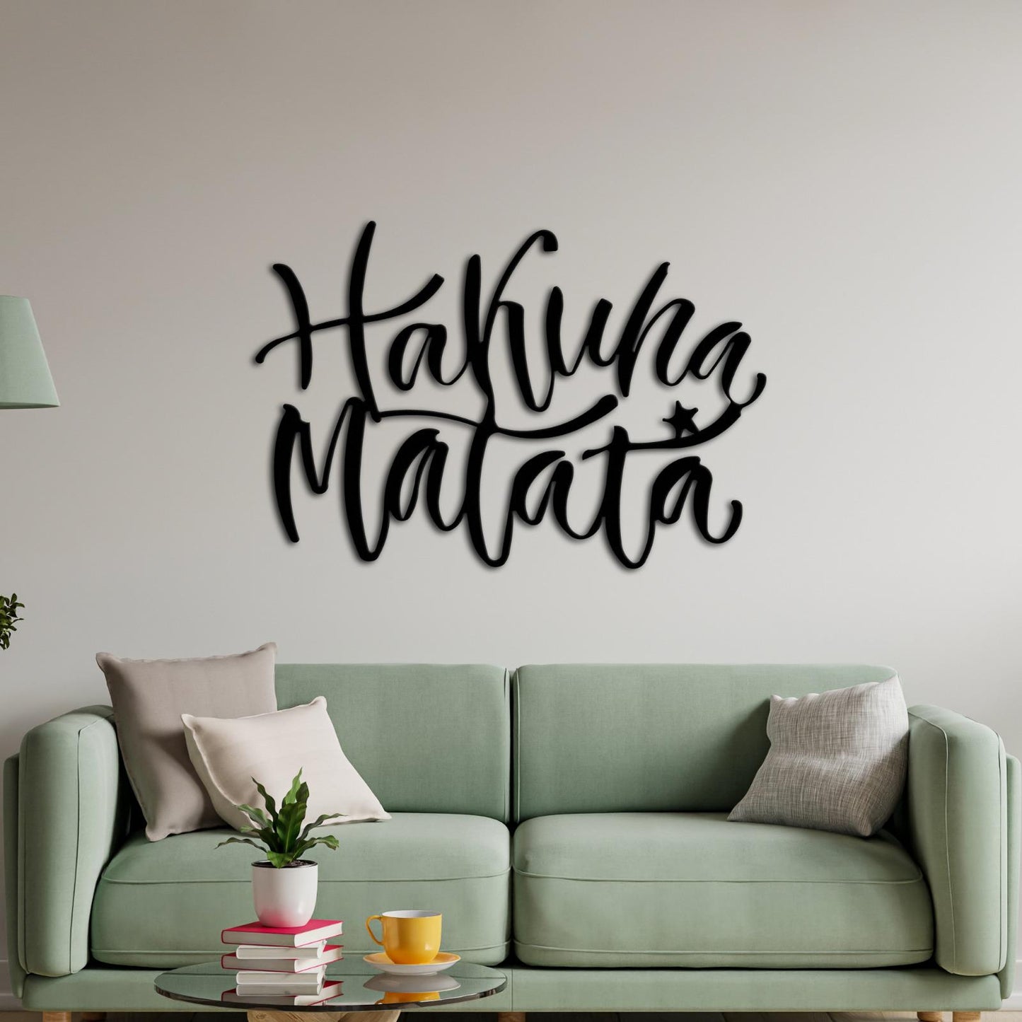 Hakuna Matata Metal Wall Art , Home Entry Metal Sign, Lion King Lovers Gift, Child room metal wall art, Iconic Metal Wall Art, Gift for Her