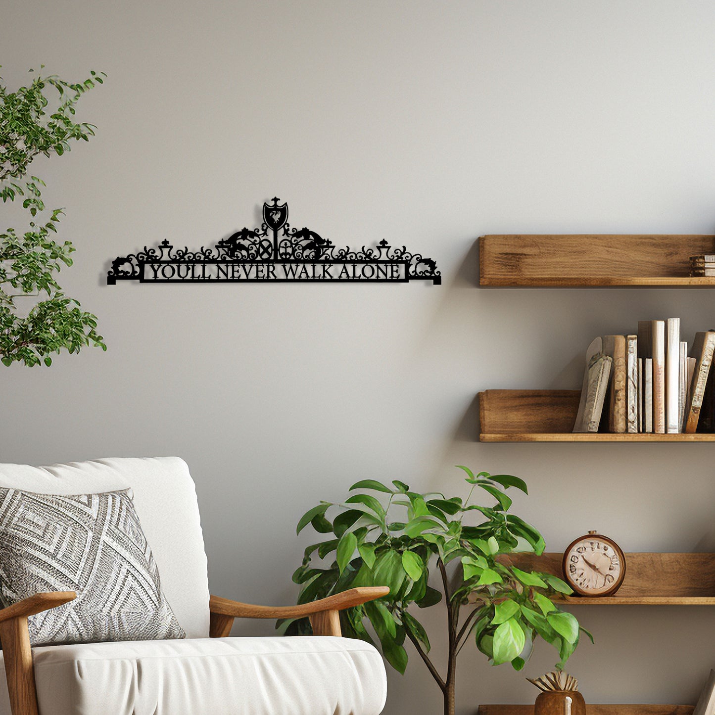 Youll Never Walk Alone Metal Wall Art, Liverpool Fans Birthday Gift, Liverpool Metal Wall Art, Shankly Gates Metal Wall Art, Liverpool Fans Iconic item