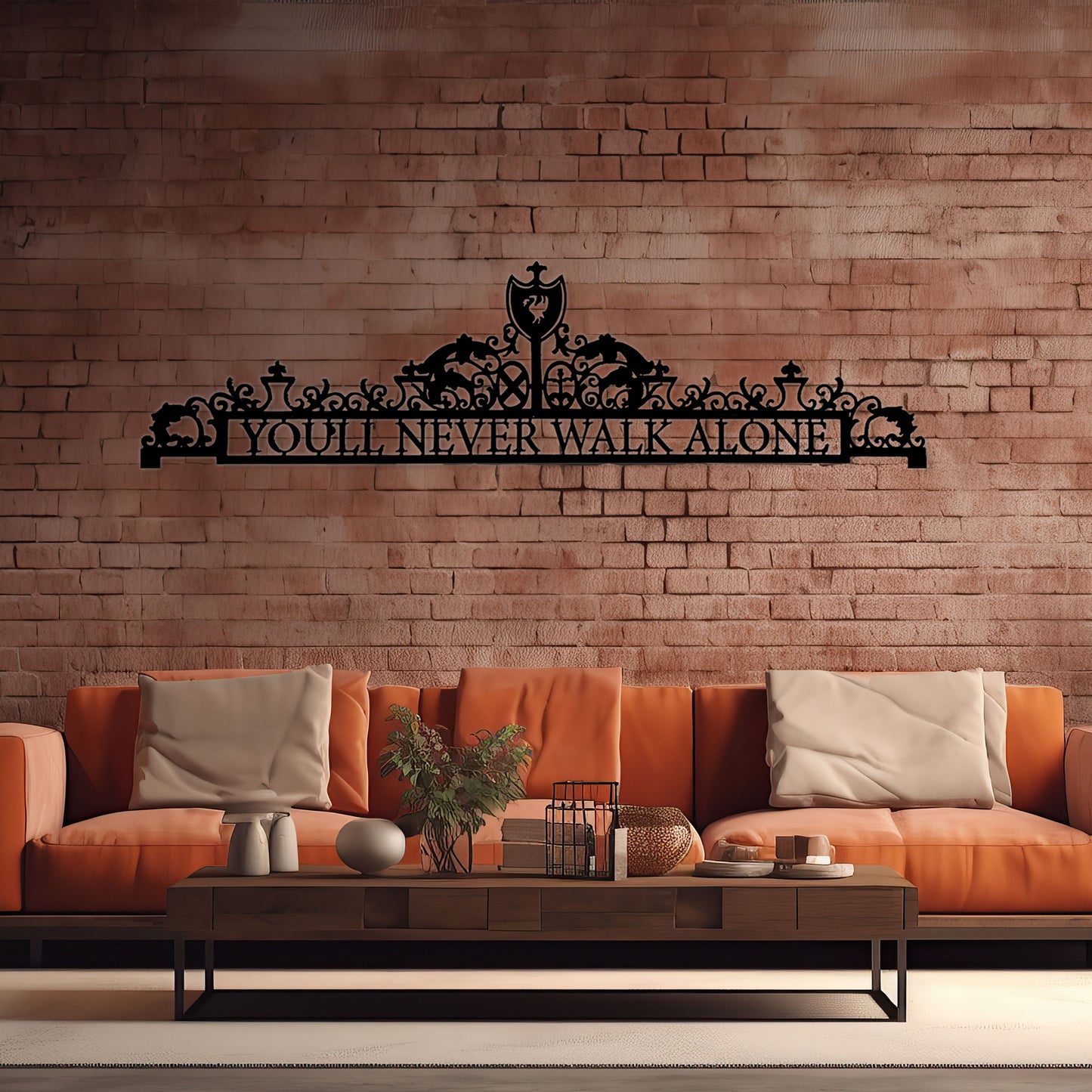Youll Never Walk Alone Metal Wall Art, Liverpool Fans Birthday Gift, Liverpool Metal Wall Art, Shankly Gates Metal Wall Art, Liverpool Fans Iconic item