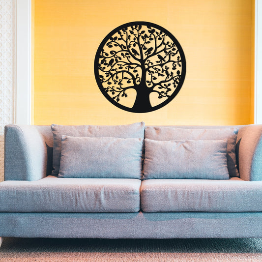 Tree Of Life Metal Wall Art, Yoga room Metal Decor, Kitchen Metal Wall Art, Unique Birthday Gift, Mother Day Gift, Gift for Her, Best Gift