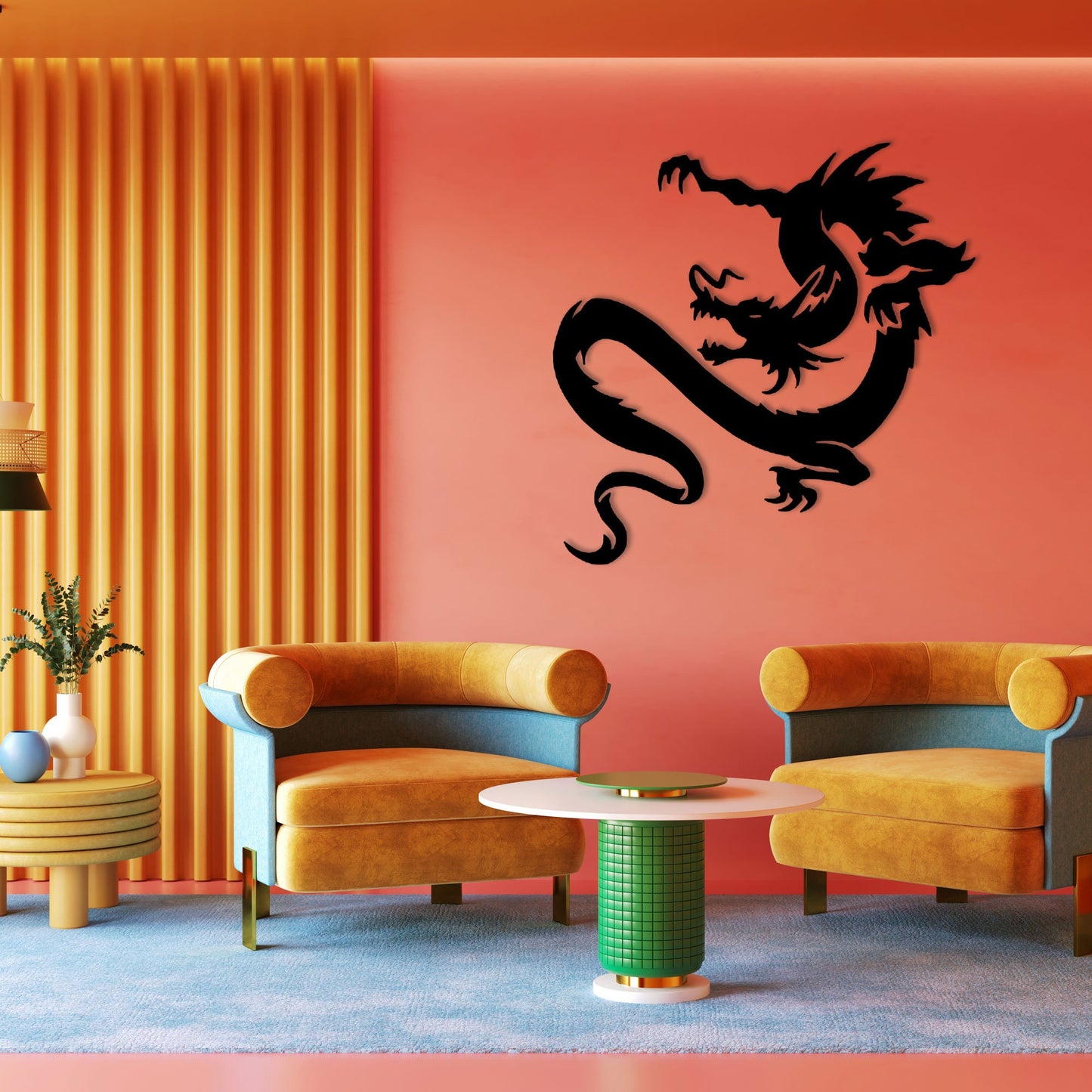Dragon Metal Wall Decor,Wall Hanging Metal Art,Modern Wall Art,Home Decor,Living Room Wall Art,Housewarming Party Gift,Wall Decoration,