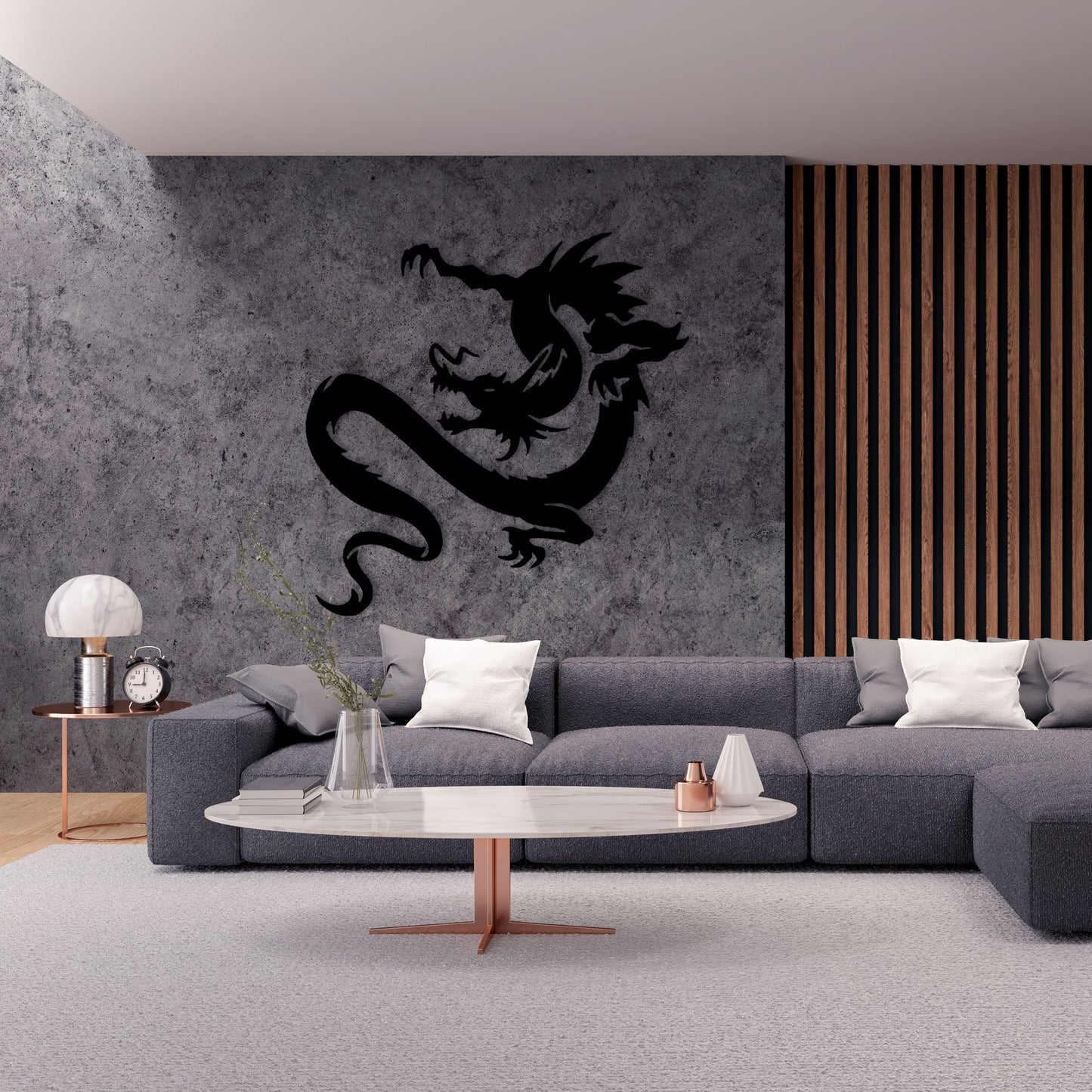 Dragon Metal Wall Decor,Wall Hanging Metal Art,Modern Wall Art,Home Decor,Living Room Wall Art,Housewarming Party Gift,Wall Decoration,