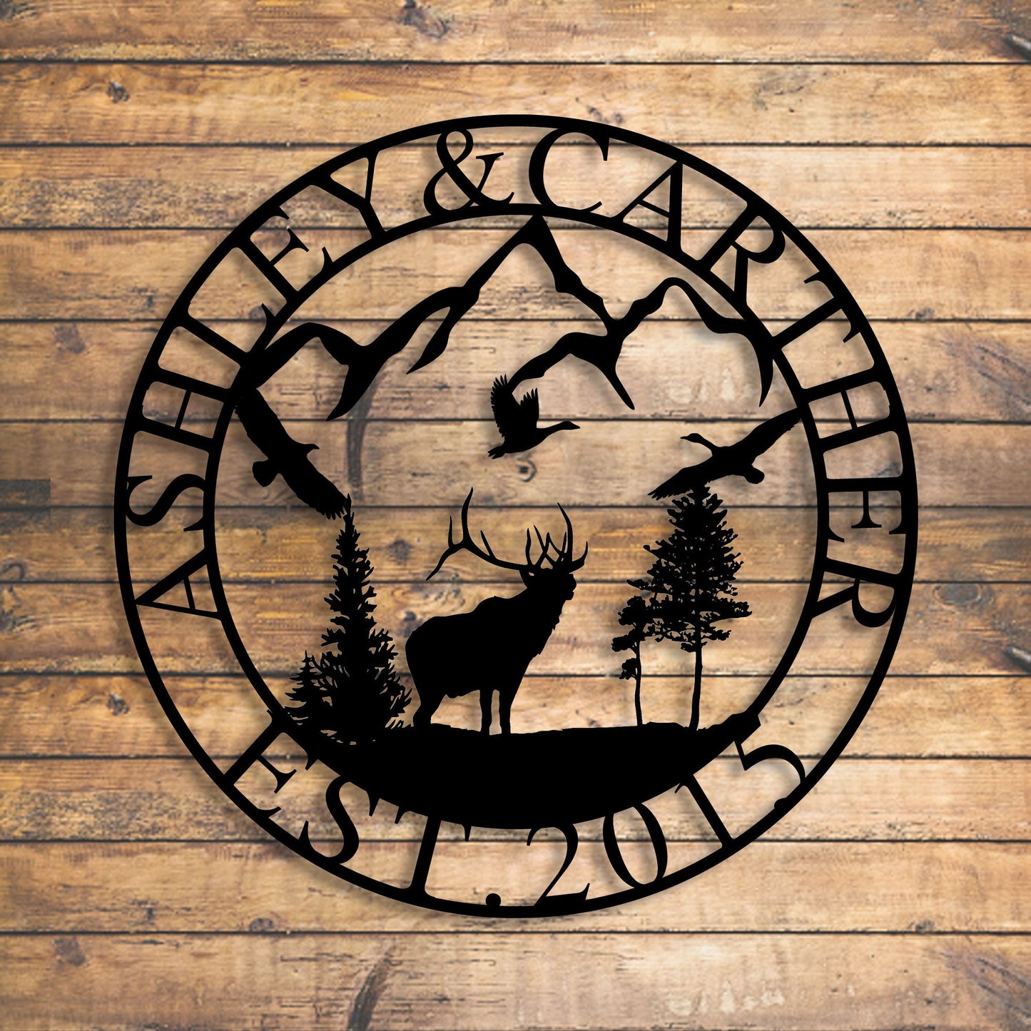 CustomMetal Farm Sign, Unique Metal House Entry Sign, Personalized Ranch Metal Sign, Christmas Gift for Family, Easy to Hang, Housewarming