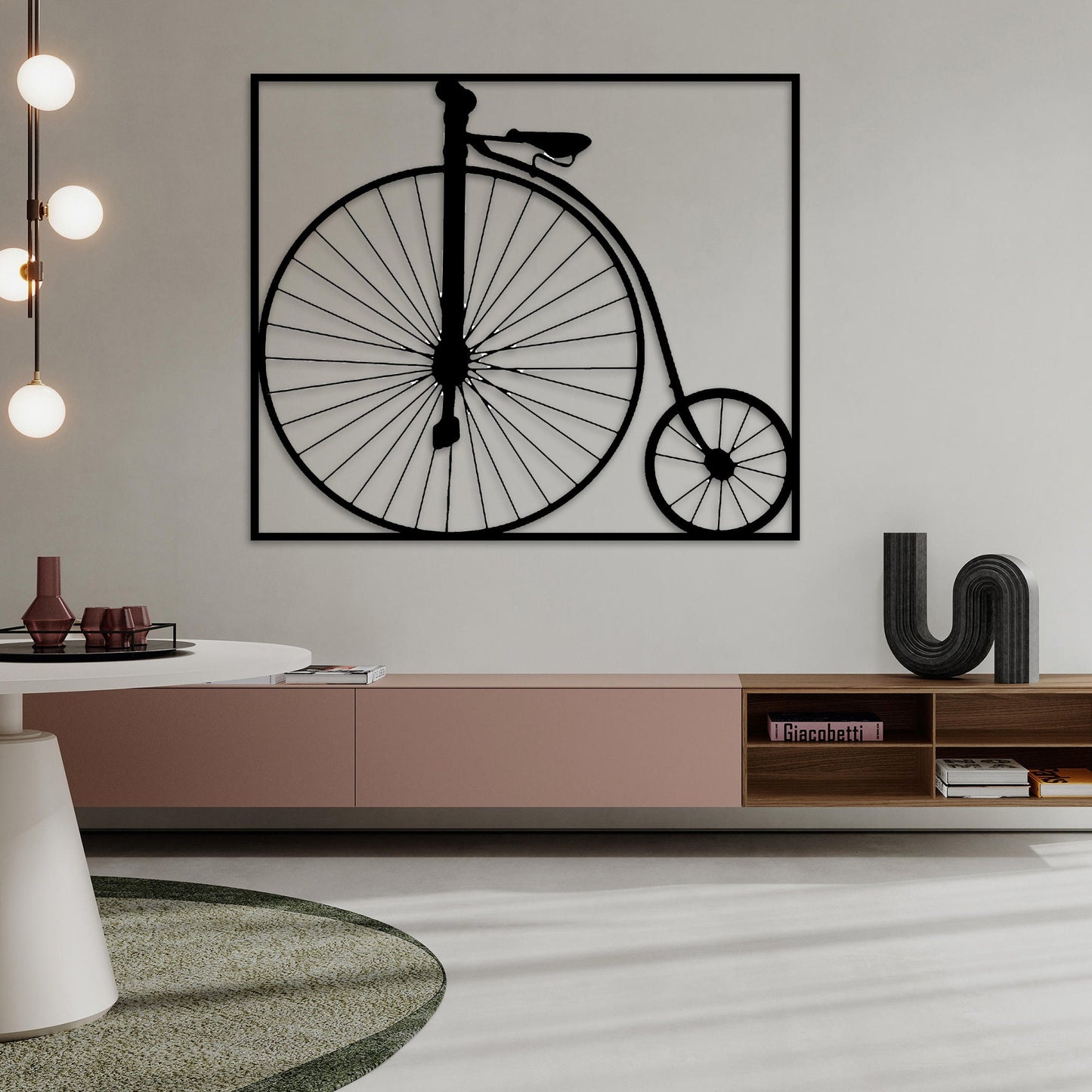 Metal Bicycle Wall Art, Cycle Metal Wall Art, Large Metal Bike Wall Art, Trendy Wall Art, Bestseller Gift, Modern Wall Decor