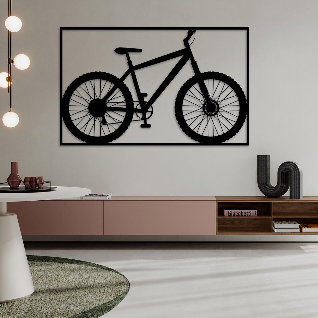 Bike Metal Wall Art, Cycle Lovers Unique Gift, Headboard Metal Wall Art, House Entry Wall Art, Bestseller Gift, Easy to Hang