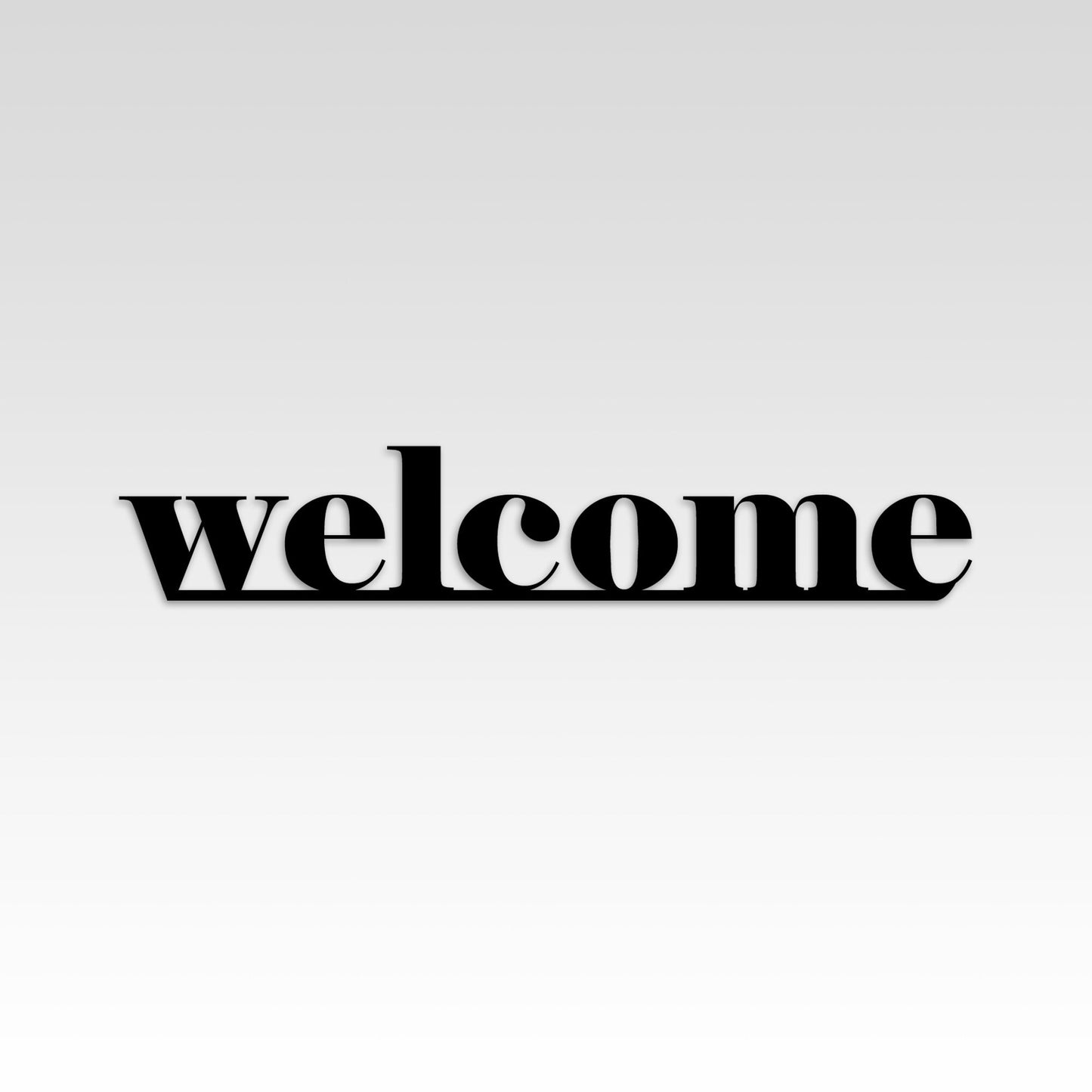 Welcome Metal Wall Art, House Entry Metal Welcome Deco, Welcome Metal Sign, Unique Birthday Gift, Porch Metal Wall Art, Valentines Day Gift