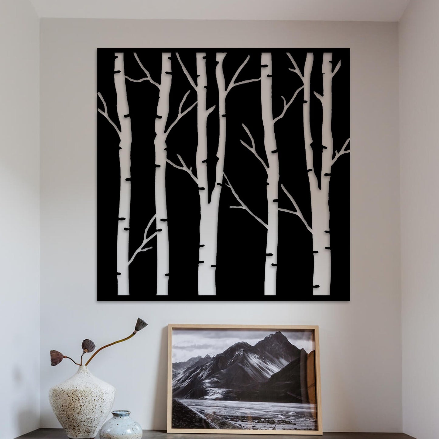 Metal Tree Branch Wall Decoration, Unique Metal Tree Wall Art, Modern Tree Wall Decor, Above Bed Decor, Metal Wall Sculpture, Wall Hangig