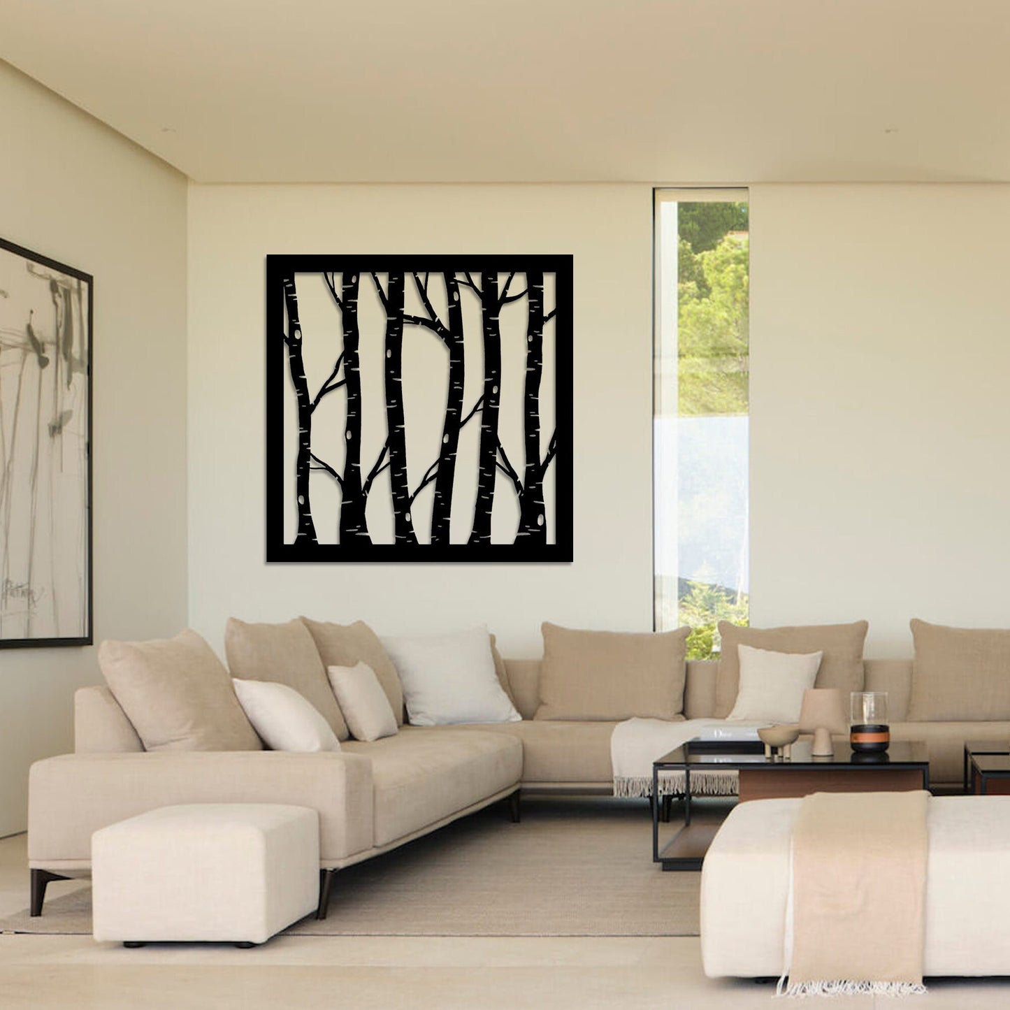 Unique Metal Tree Branch Wall Sculpture, Modern Tree Wall Art, Tree Wall Decor, Large Above Bed Decor, Livingroom Wall Art, Large Wall Art