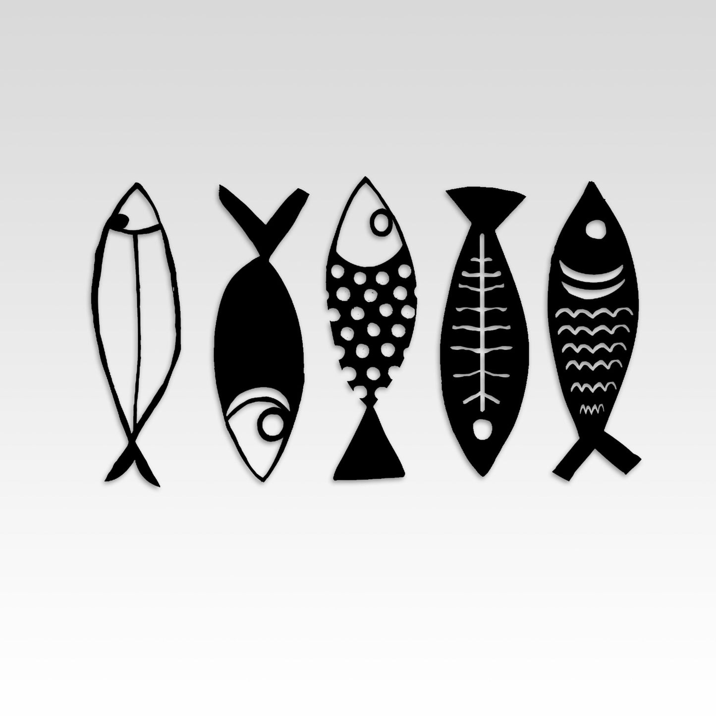 Fishing Metal Wall Art, Ocean Life Unique Metal Wall Decor, Modern Wall Art, Lake House Metal Wall Decor, Bestseller Gift, Christmas Gift
