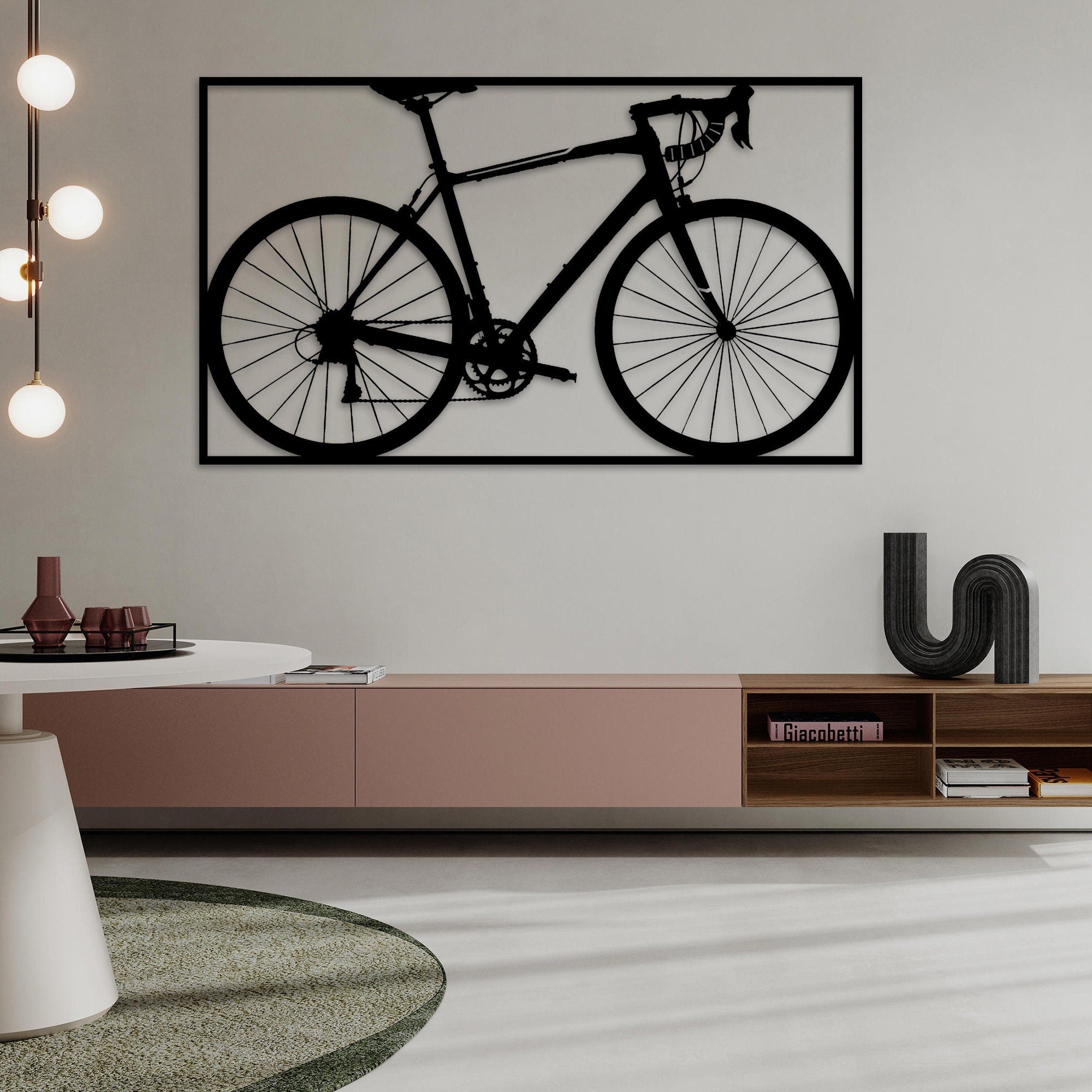 Bicycle Metal Wall Art, Bike Metal Wall Decor, Cycle Lovers Birthday Gift, Porch Metal Wall Art, Christmas Gift, Unique Birthday Gift