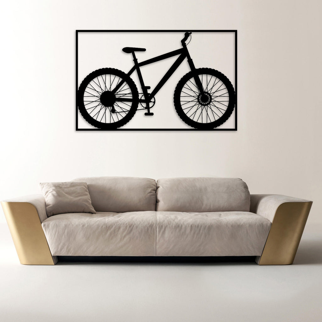 Bike Metal Wall Art, Cycle Lovers Unique Gift, Headboard Metal Wall Art, House Entry Wall Art, Bestseller Gift, Easy to Hang