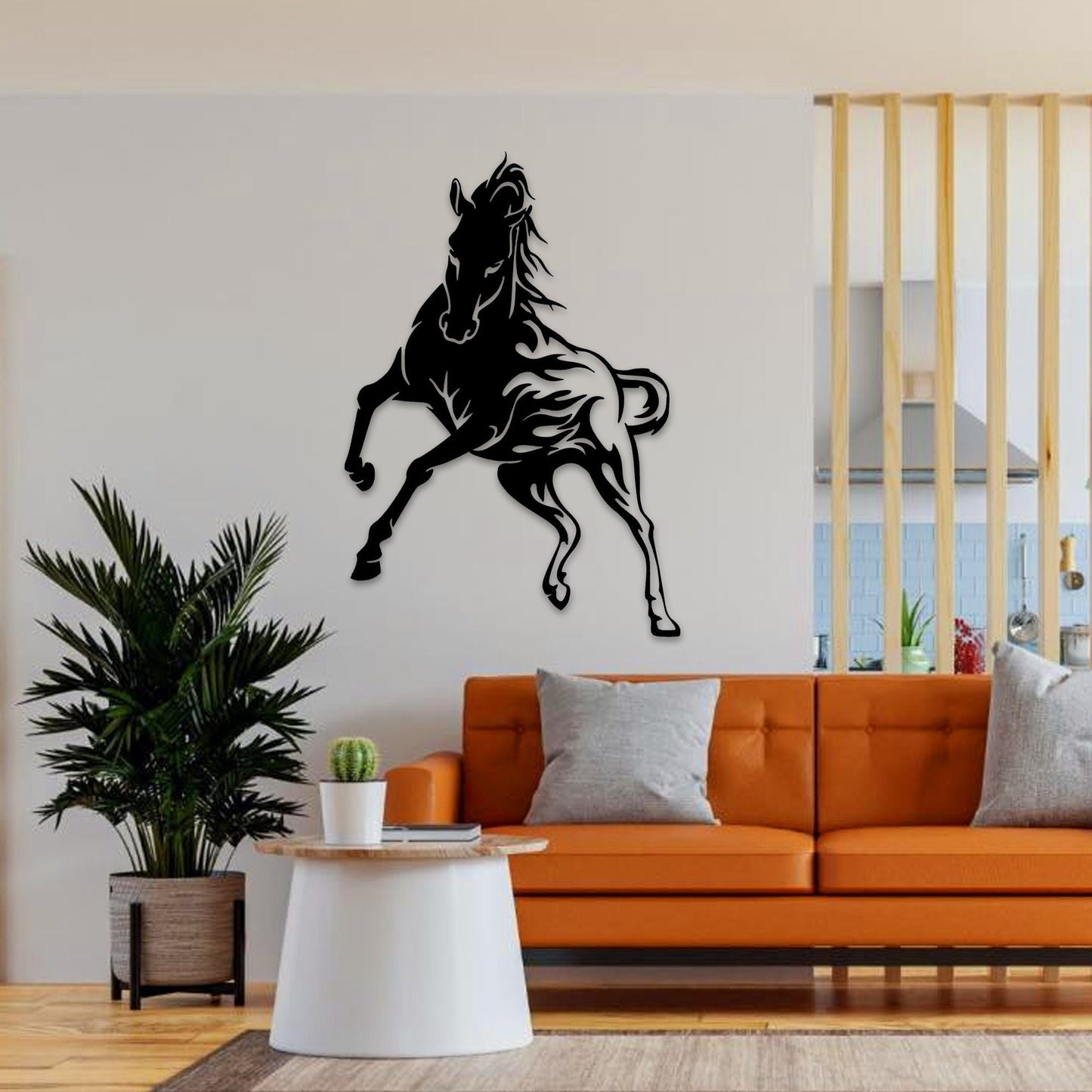 Horse Metal Wall Art, Horse Farm Entry Metal Wall Art, Horse Lovers Metal Birthday Gift, Porch Metal Wall Art, Valentines Day Gift