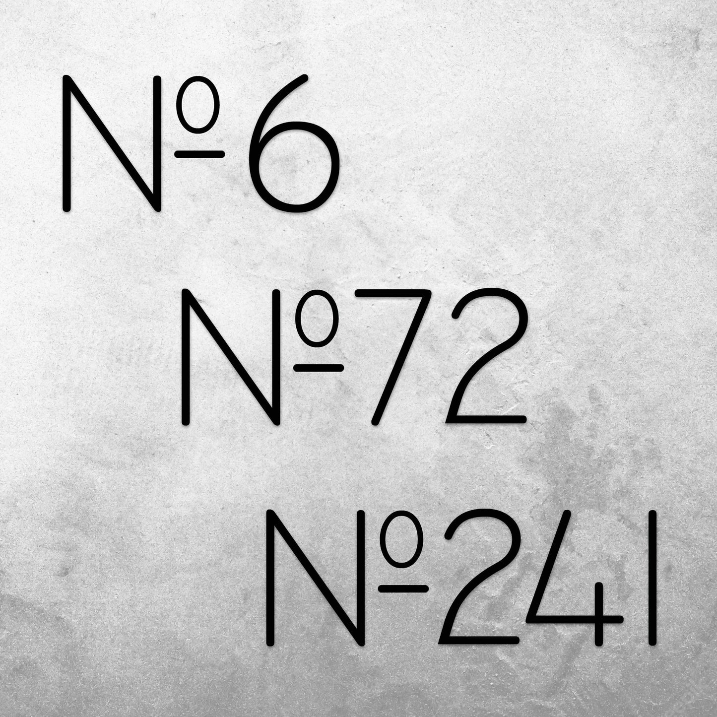 Door Number, Personalized House Entrance Metal House Number Sign ,Customized Metal Numbers, Metal Zipcode Sign, House Address Number Sign
