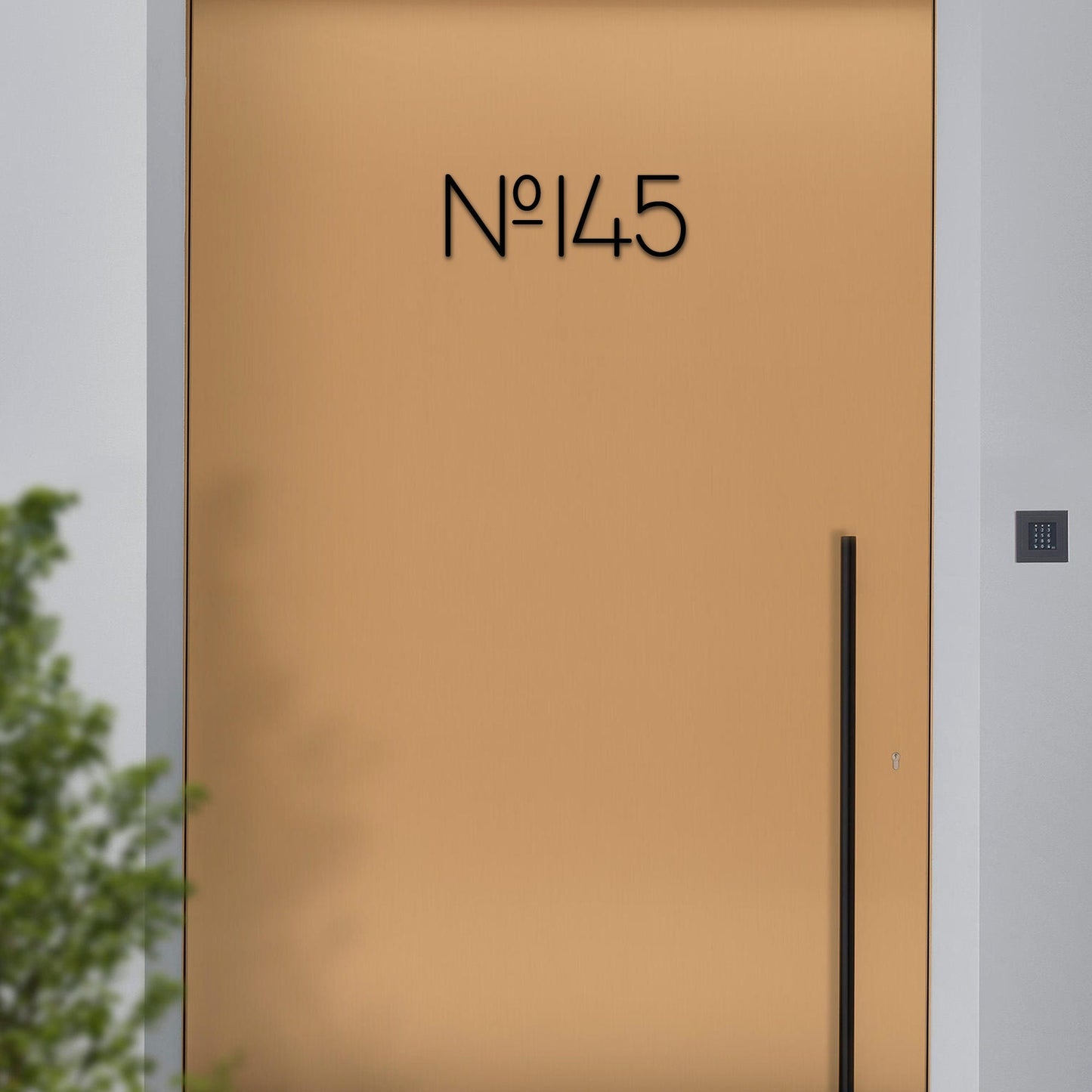 Door Number, Personalized House Entrance Metal House Number Sign ,Customized Metal Numbers, Metal Zipcode Sign, House Address Number Sign