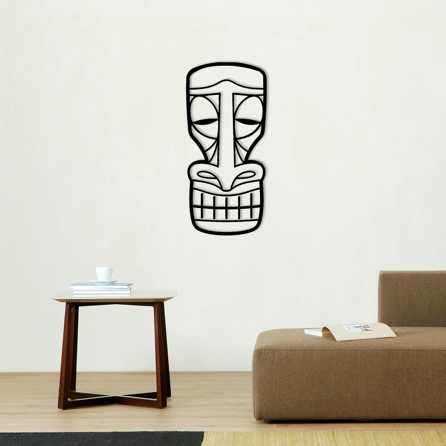 Metal Mask Wall Art, Traditional Metal Mask, Modern Livingroom Wall Decor, Boho Metal Wall Sculpture, Valentine's Day Gift, Birthday Gift