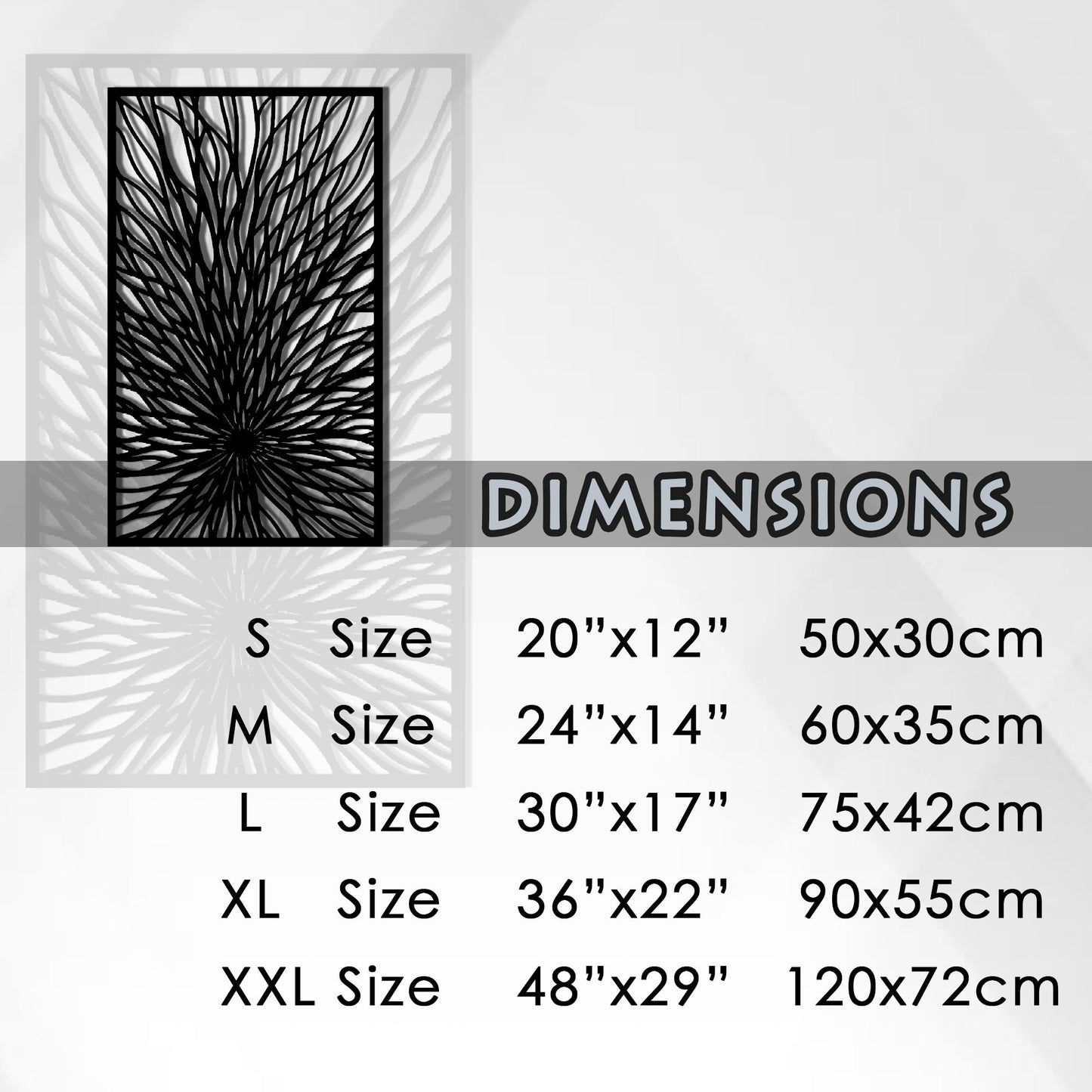 Decorating ideas for interior architecture and environmental design, Modern Metal Wall Decor, Birthday Gift, Gift for Her, Housewarming Gift