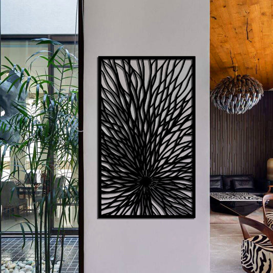 Decorating ideas for interior architecture and environmental design, Modern Metal Wall Decor, Birthday Gift, Gift for Her, Housewarming Gift