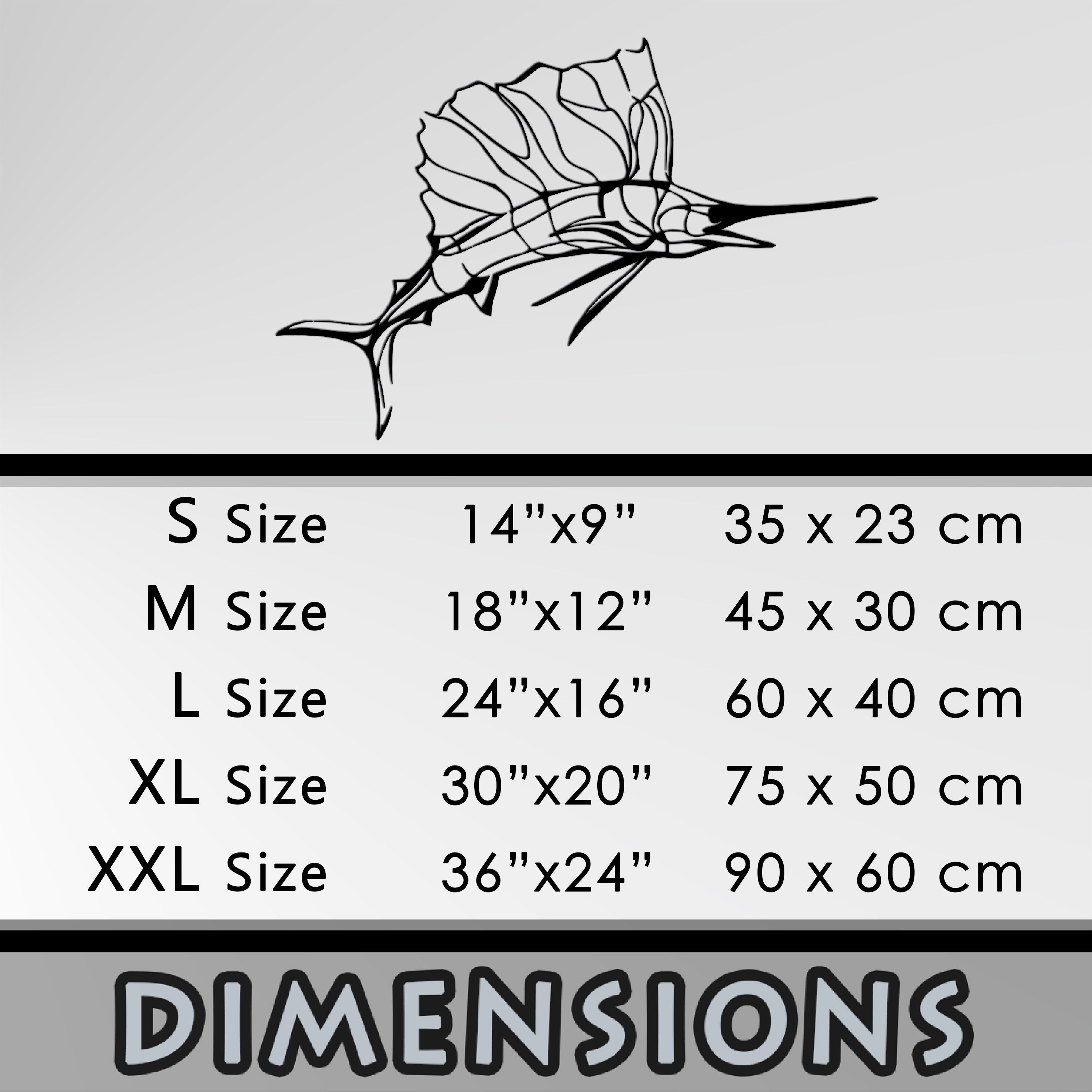 Swordfish Metal Wall Art, Ocean Metal Wall Decor, Nautical Lovers Unique Metal Line Art, Sea Lovers Birthday, Valentine's Day Gift