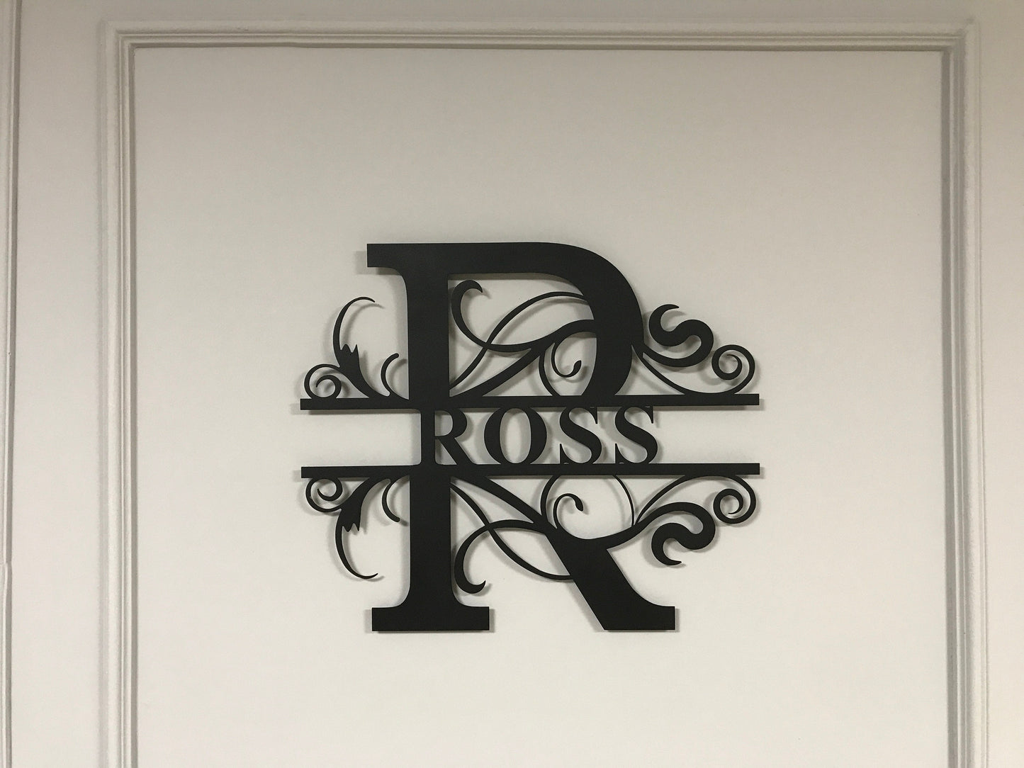 Monogram Personalized Family Name Sign, Custom Metal House Entry Metal Sign, Unique Birthday Gift, Metal Workshop Name Sign, Christmas Gift