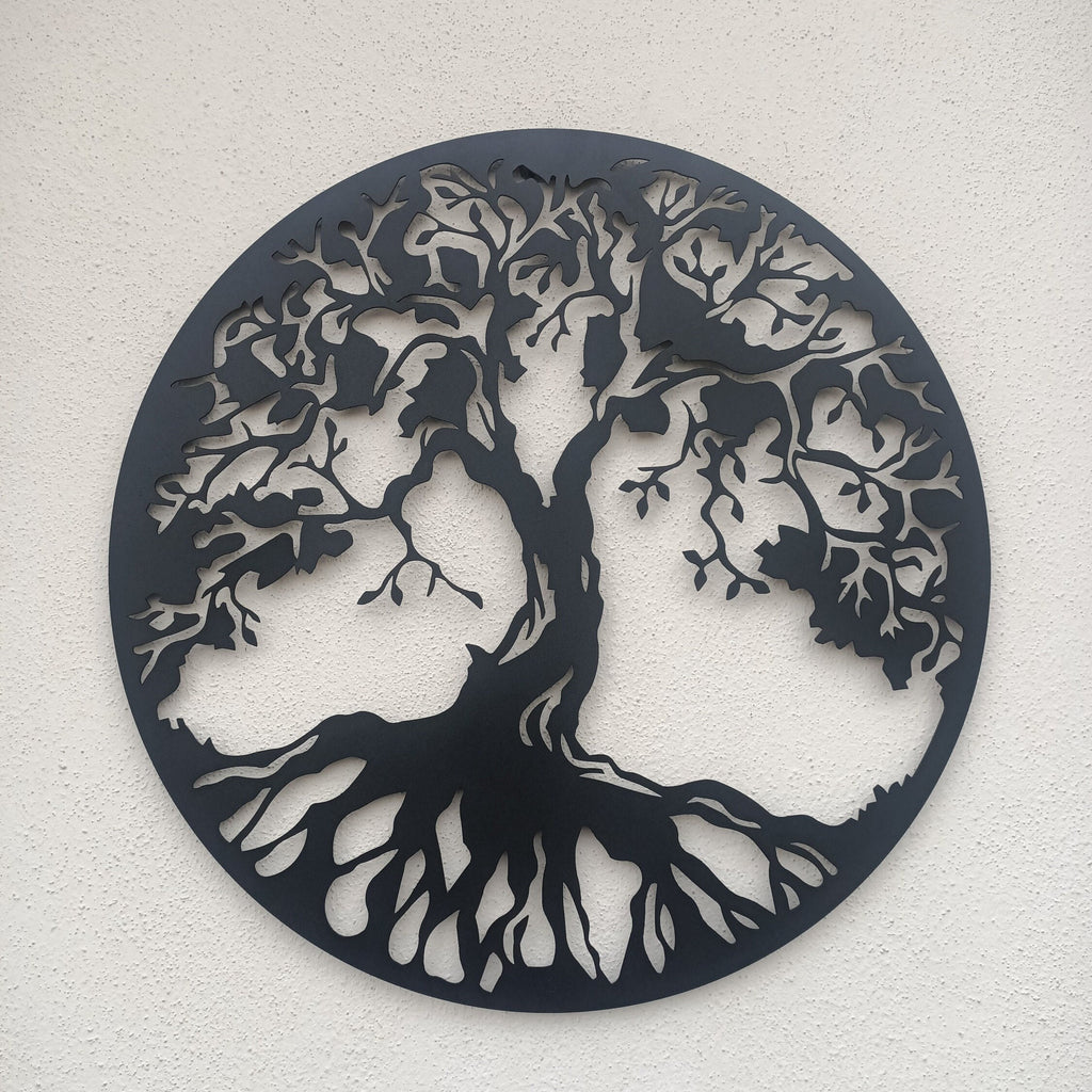 Tree Of Life Metal Wall Art, Livingroom Wall Decor, Unique Biryhday Gift, Yoga Room Metal Wall Art, Boho Style Gift, Christmas Gift for Her