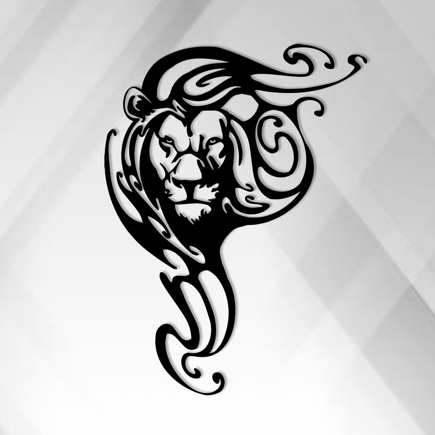Lion Head Metal Wall Decor, Lion King Metal Wall Art, King Of The Jungle Wall Art, Huge Size Wall Decor, Wall Hanging, Gift for Her