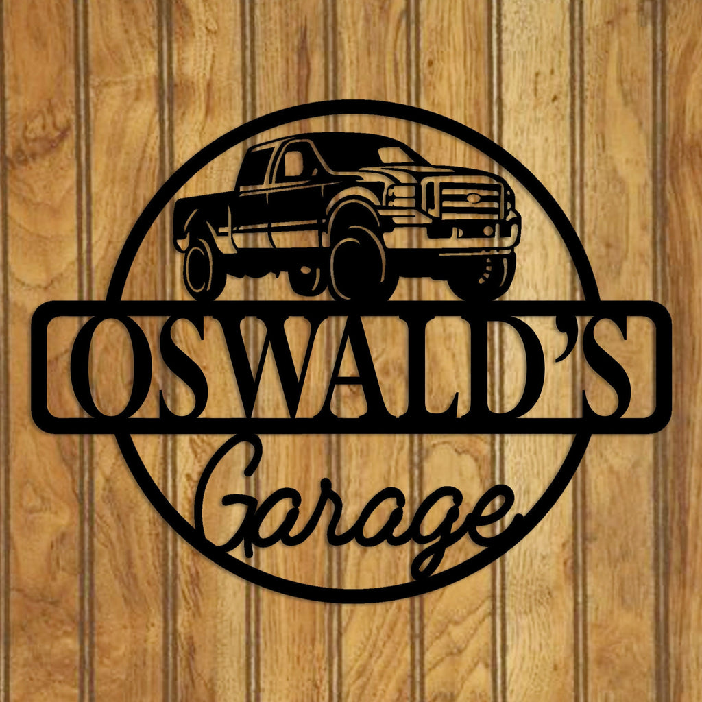 Custom Metal Sign for Garage, Personilazed Metal Garage Sign, Car Lovers Custom Metal Gift, Custom Car Shop Metal Sign, Garage Birthday gift