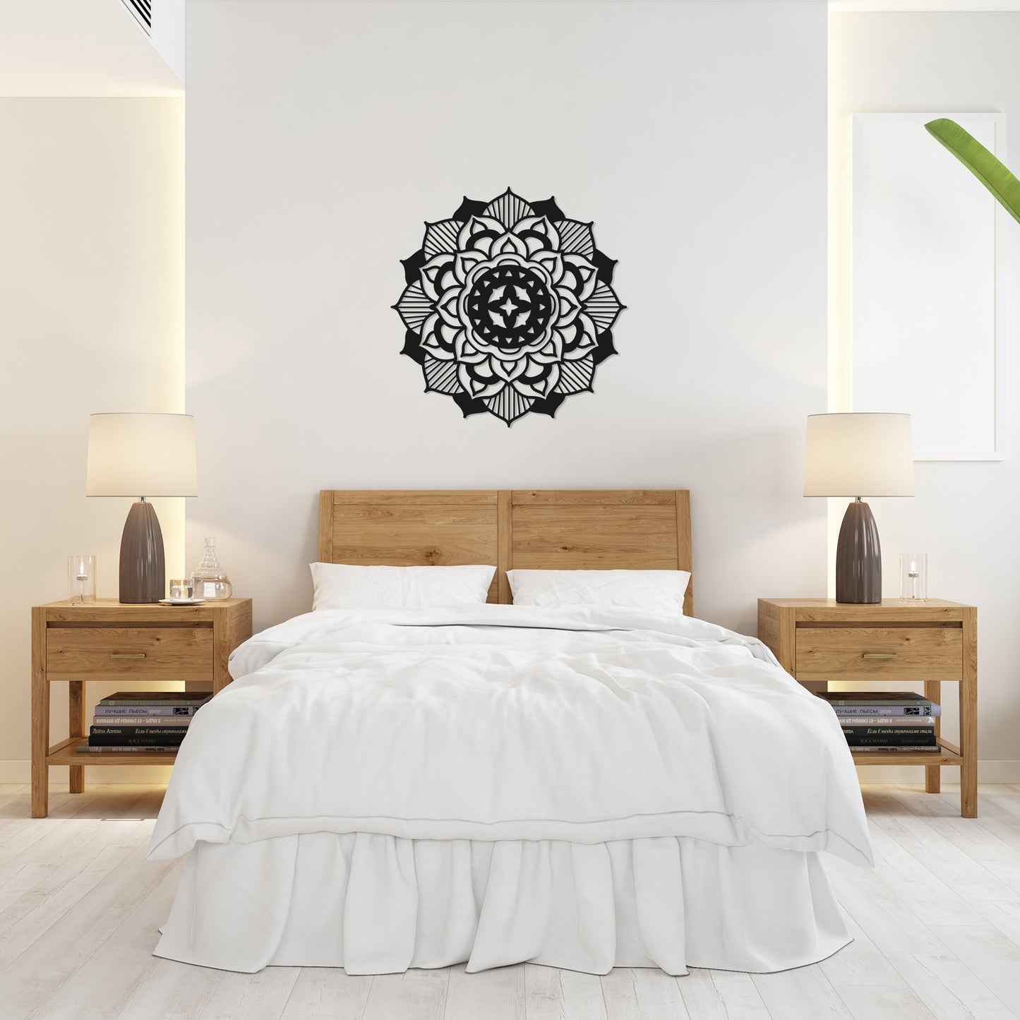 Mandala Metal Wall Art, Yoga Room Wall Decor, Porch Metal Wall Art, Headboard Wall Art, Unique Birthday Gift, Valentines Day Gift