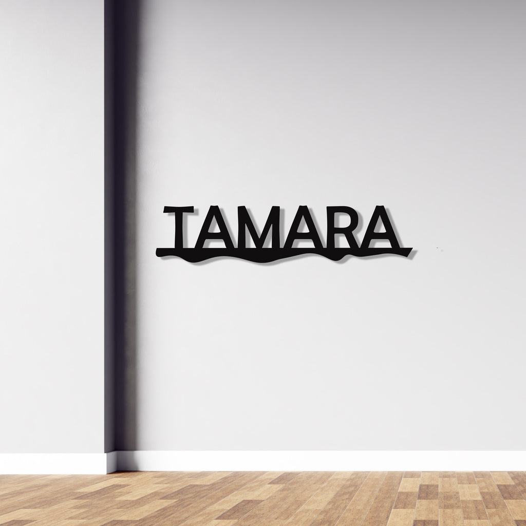 Custommetal Modern Family Name Sign, Personalized Villa Name Sign, Unique Metal Adress Sign, Christmas Gift for family, Christmas Gift
