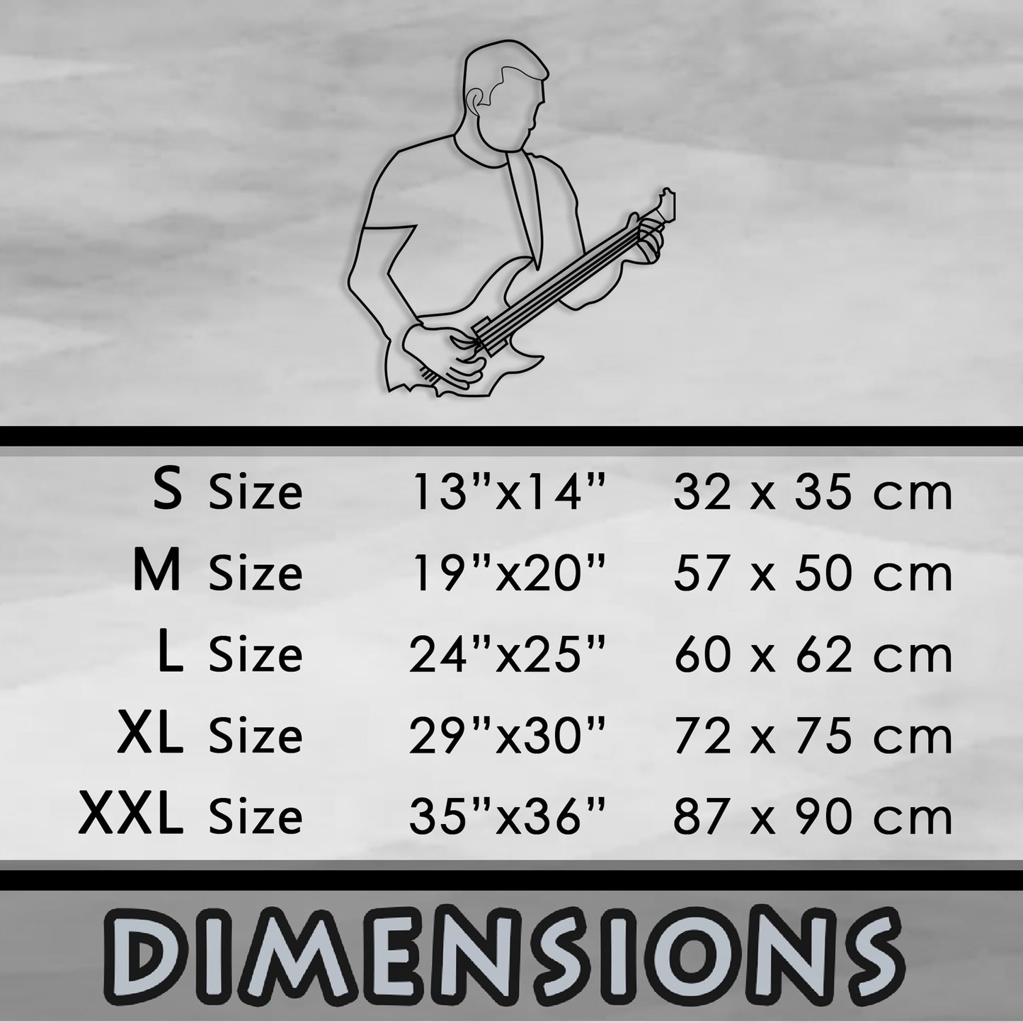 Guitar Metal Line Wall Art, Line Art Metal Guitarist, Unique Musicians Lovers Gift, Rock n Roll Metal Wall Art, Gift For son, Bedroom Decor