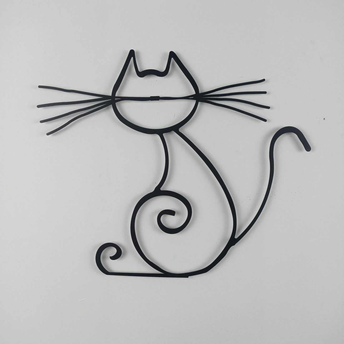 Metal Cat Metal Wall Art, Cat Lovers Birthday Gift, Cat Metal Home Decor, Valentine's Day Gift, Pet House Head Decor, Best Gift, for Her
