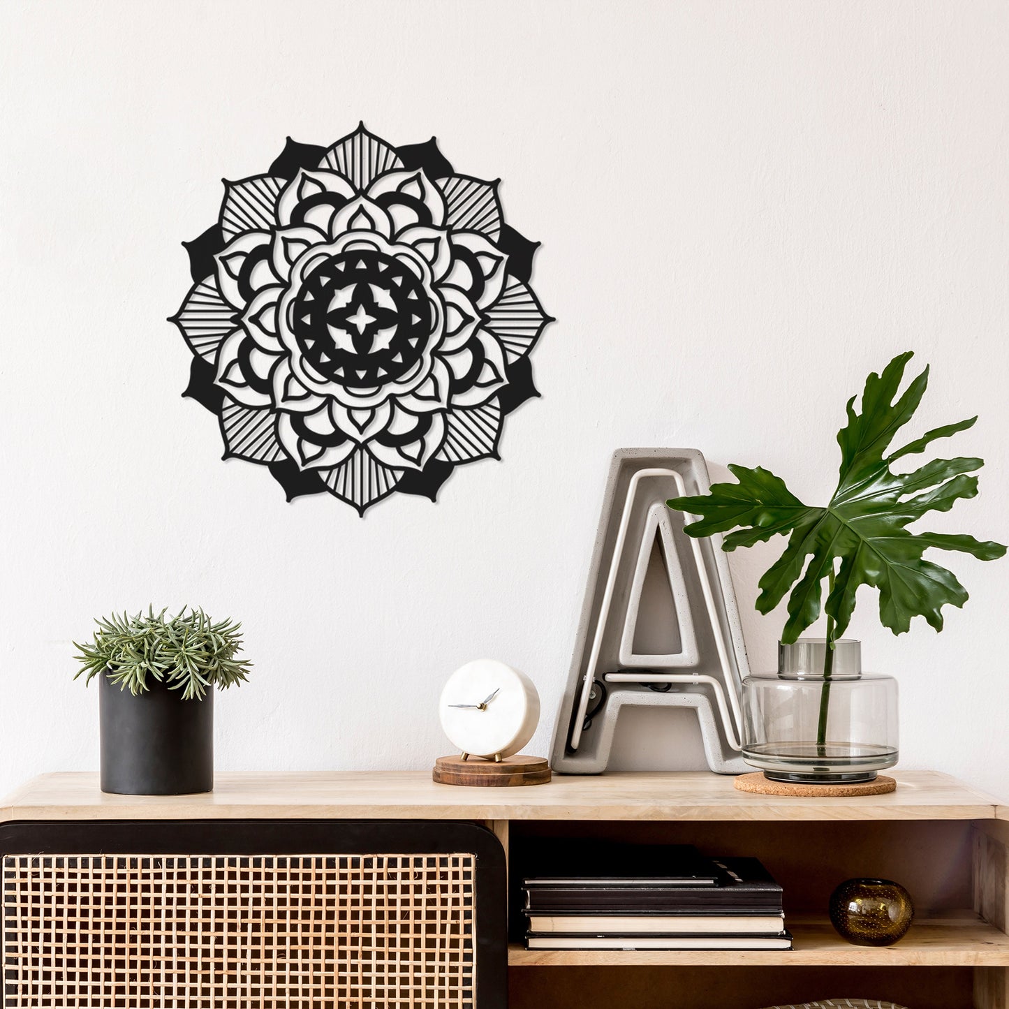 Mandala Metal Wall Art, Yoga Room Wall Decor, Porch Metal Wall Art, Headboard Wall Art, Unique Birthday Gift, Valentines Day Gift