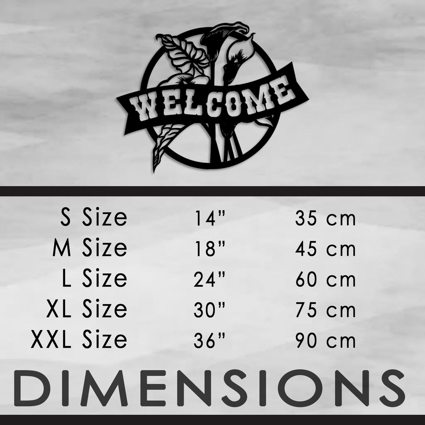 Welcome Metal Wall Art, House Entry Metal Wall Decor, Porch Metal Wall Art, Unique Birthday Gift, Valentines Day Gift