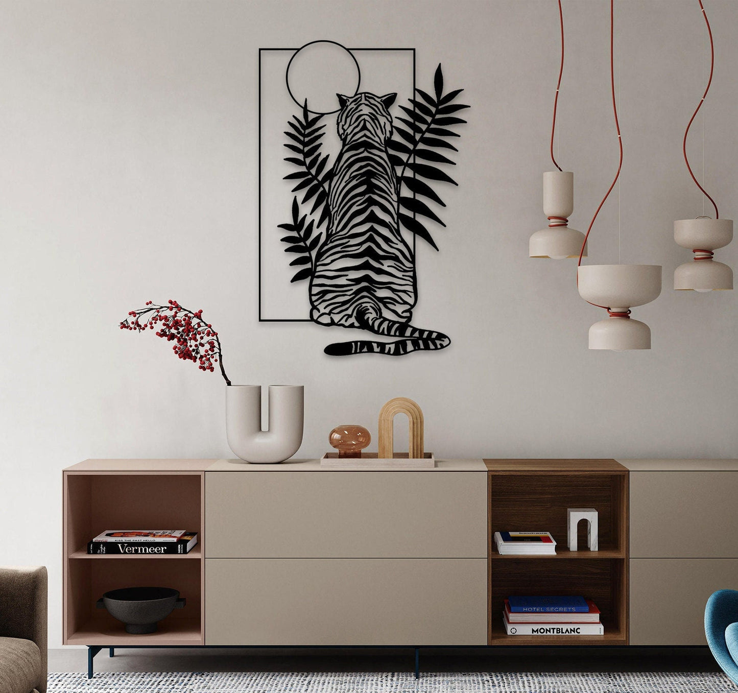 Leopard Metal Wall Art, Serengeti lepoar of the sunset Metal Wall Decor, Minimalist Metal Wall Art, Unique Birthday Gift, Gift for Her