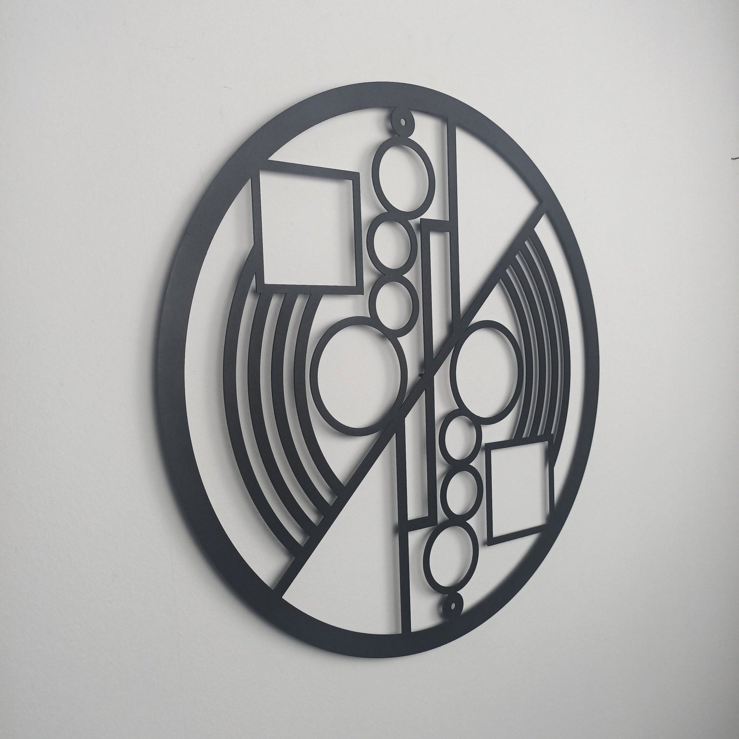 Geometric Metal Wall Art, Golden Ratio Metal Wall Decor, Spiral Metal Line Wall Art, Office Metal Wall Art, Custom Design Metal Wall Art