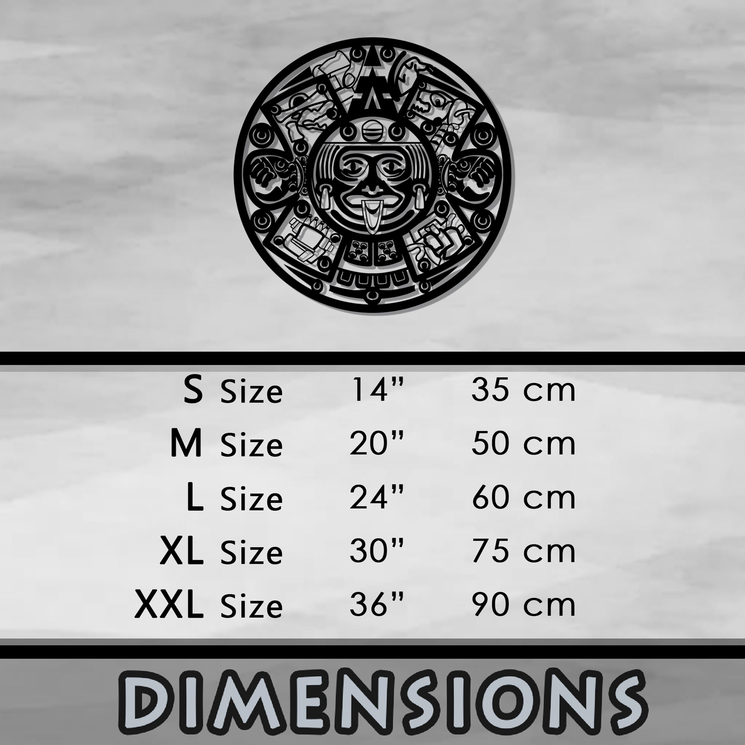 Aztech Mayan Metal Wall Art, Yogo Room Metal Wall Decor, Gifts On Sale, Porch Metal Wall Art, Valentine's Day Gift, Bedroom Metal Wall Art