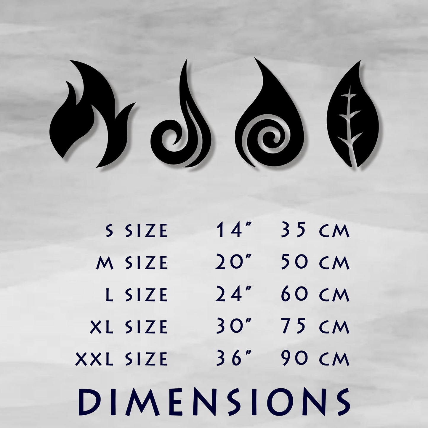 Metal Four Elements Wall Art, Yoga Room Wall Decor, Headboard Wall Art, 4 Elements Wall Art, Unique Birthday Gift, Gift for him