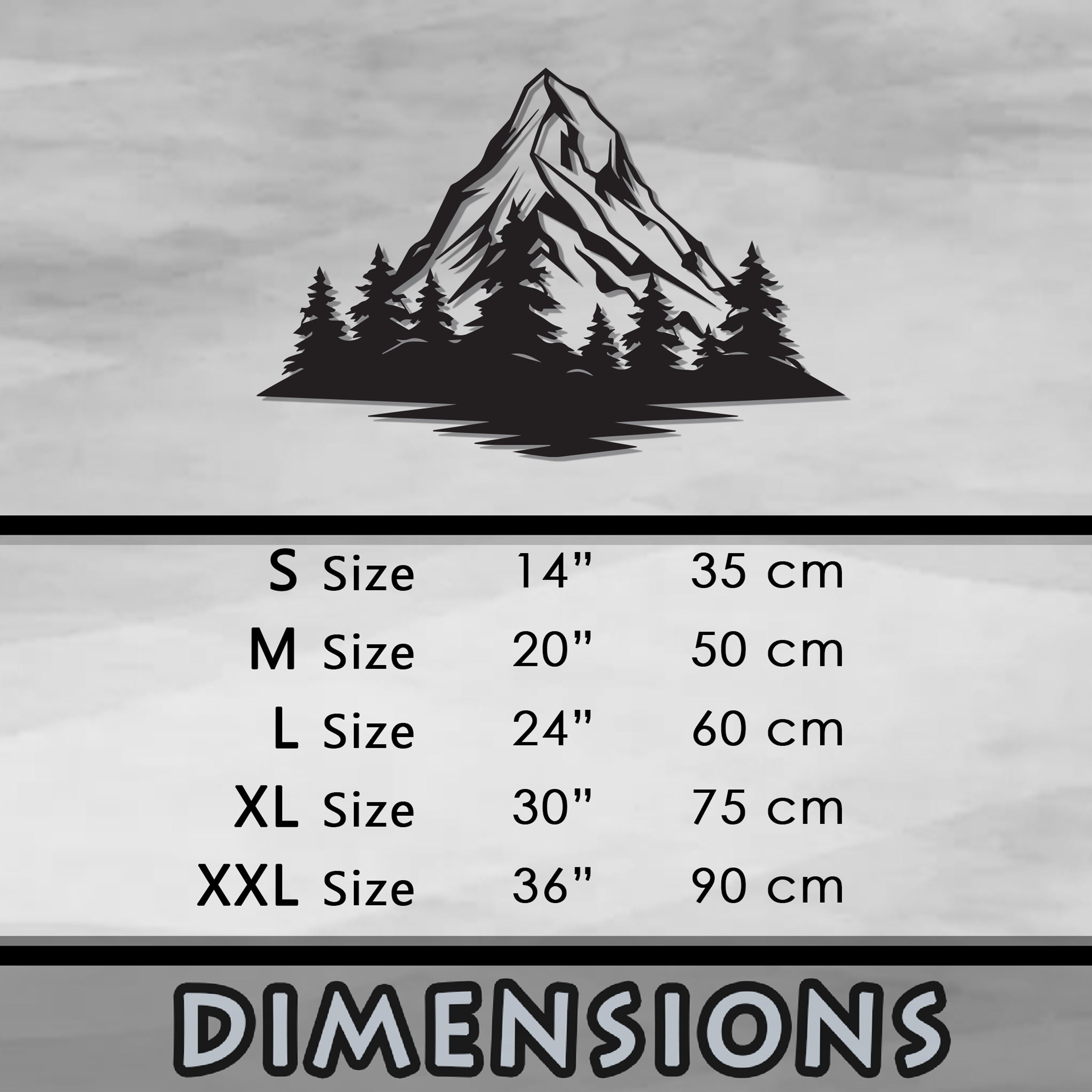Forest Mountain Metal Wall Art, Pine Metal Wall Art, Unique Headboard Metal Wall Decor, Porch Metal Wall Art, Gift for Her, iconic Wall Art