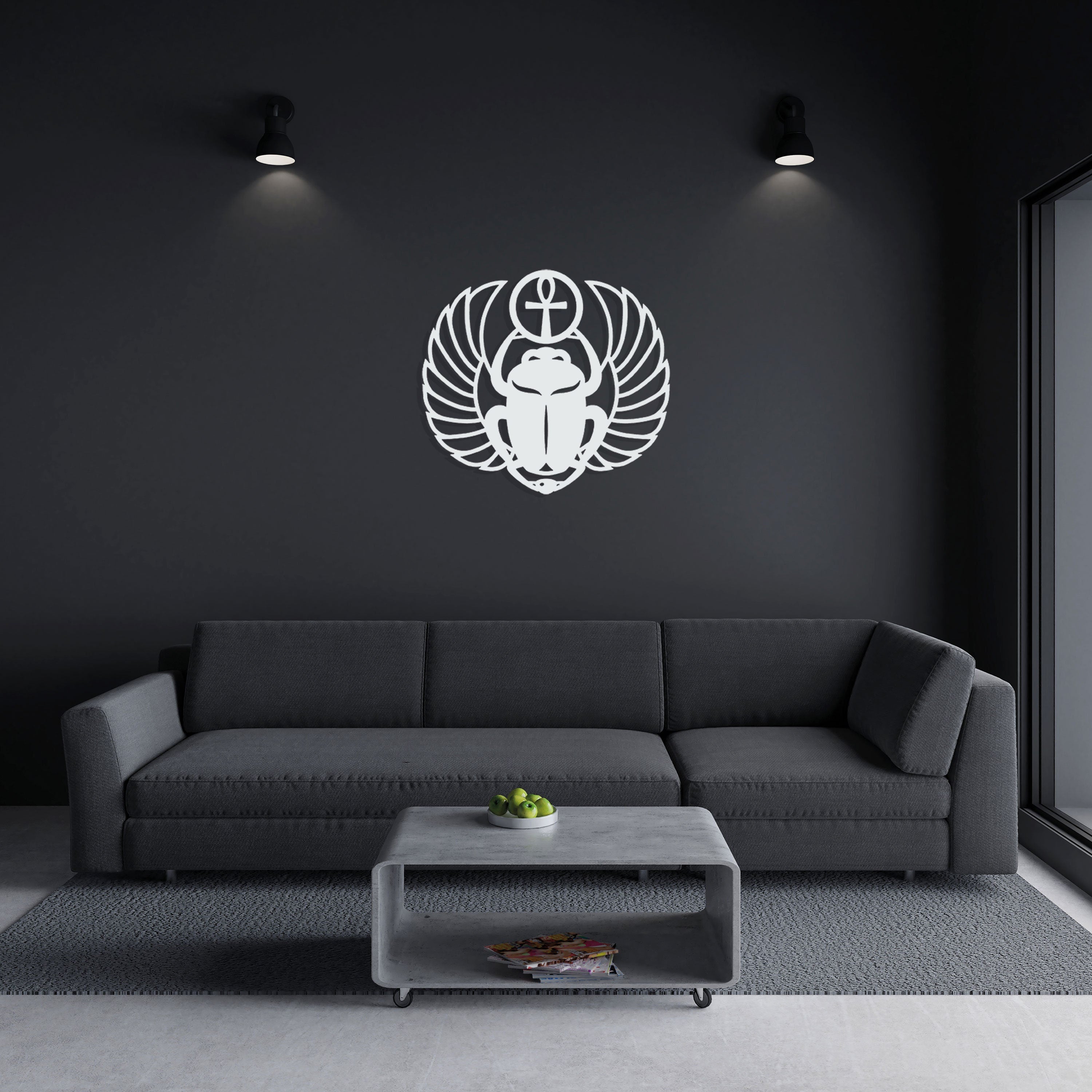 Scarab Metal Wall Art, Egyptian Lovers Unique Birthday Gift, Christmas Gift, Iconic Mythology Metal Wall Art, Iconic metal wall art,