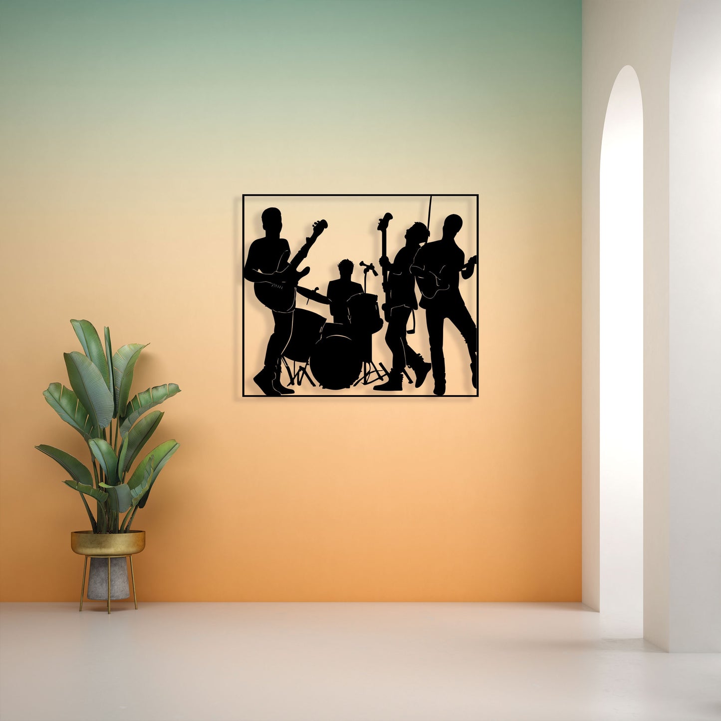 Music Group Metal Wall Art, Rock n Roll Fans Unique Birthday Gift, Metal Wall Art Music Lovers, Valentines Day Gift , Iconic Musican Art