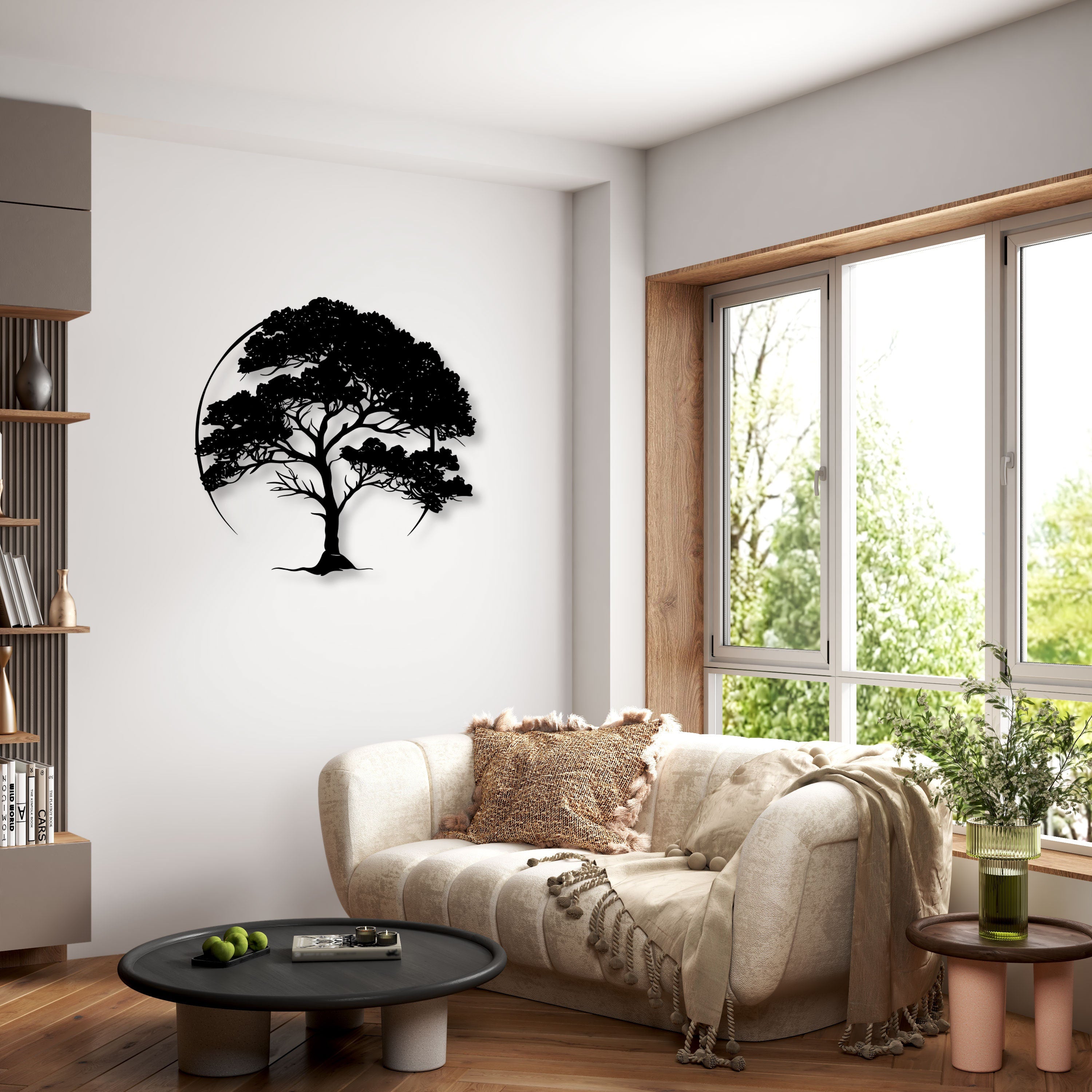 Tree of Life Metal Wall Art, Kitchen Metal Wall Decor, Pine Tree Metal Wall Art, Unique Birthday Gift, Nautical Wall Decor, Gift for Her